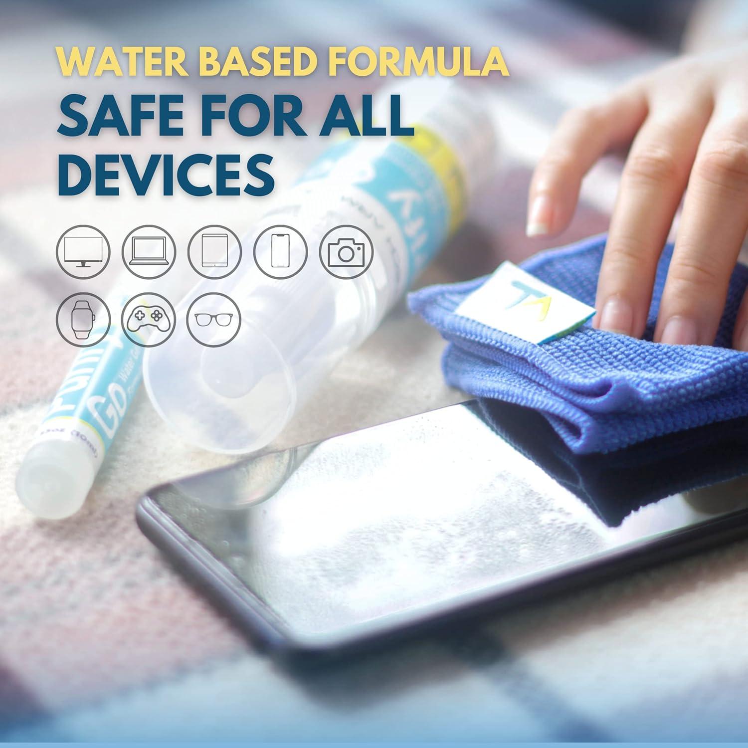 Kit de Limpieza de Pantallas Tech Armor - 96.39ml + 22.68ml