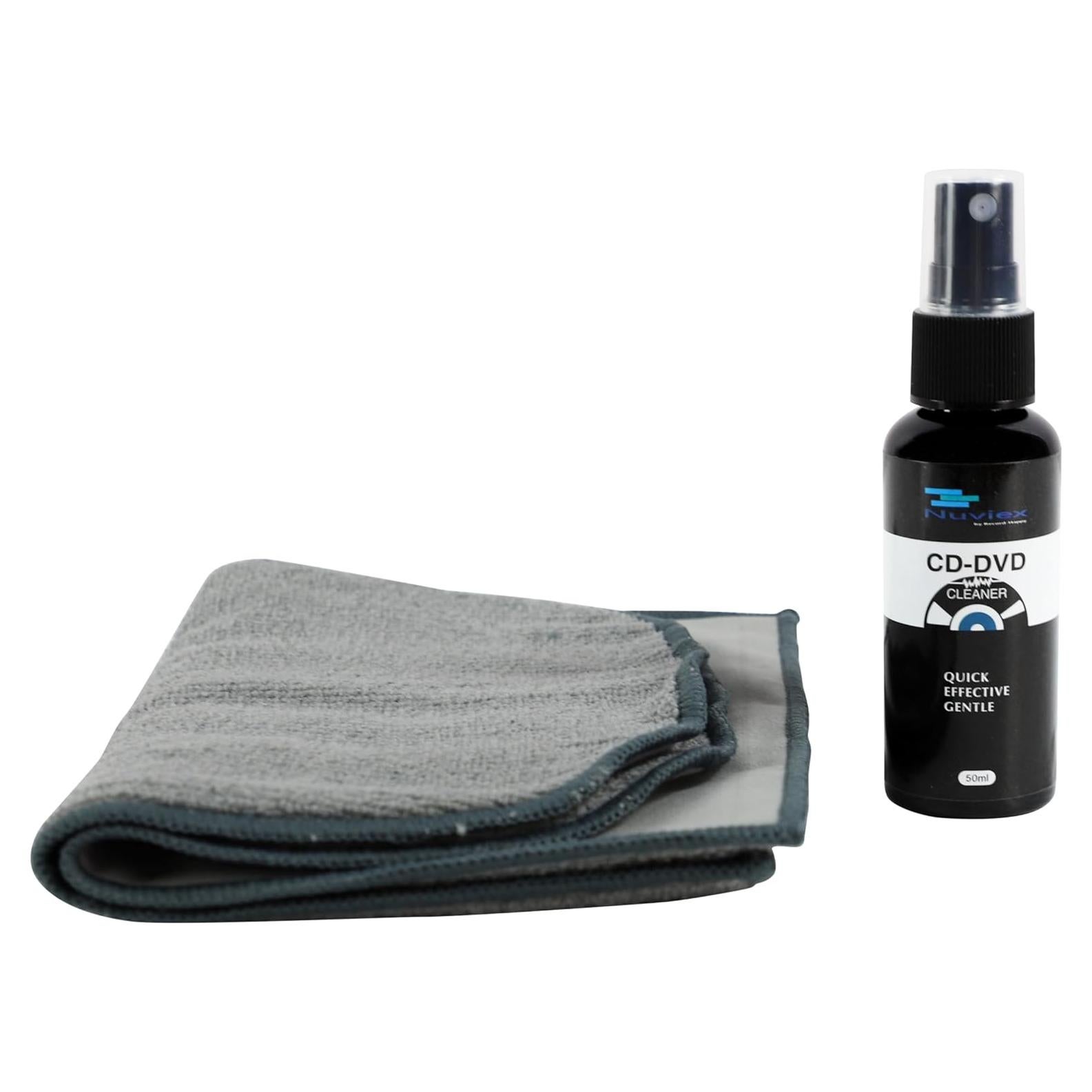 Kit de Limpieza de CDs y DVDs Record-Happy con Guante Microfibra