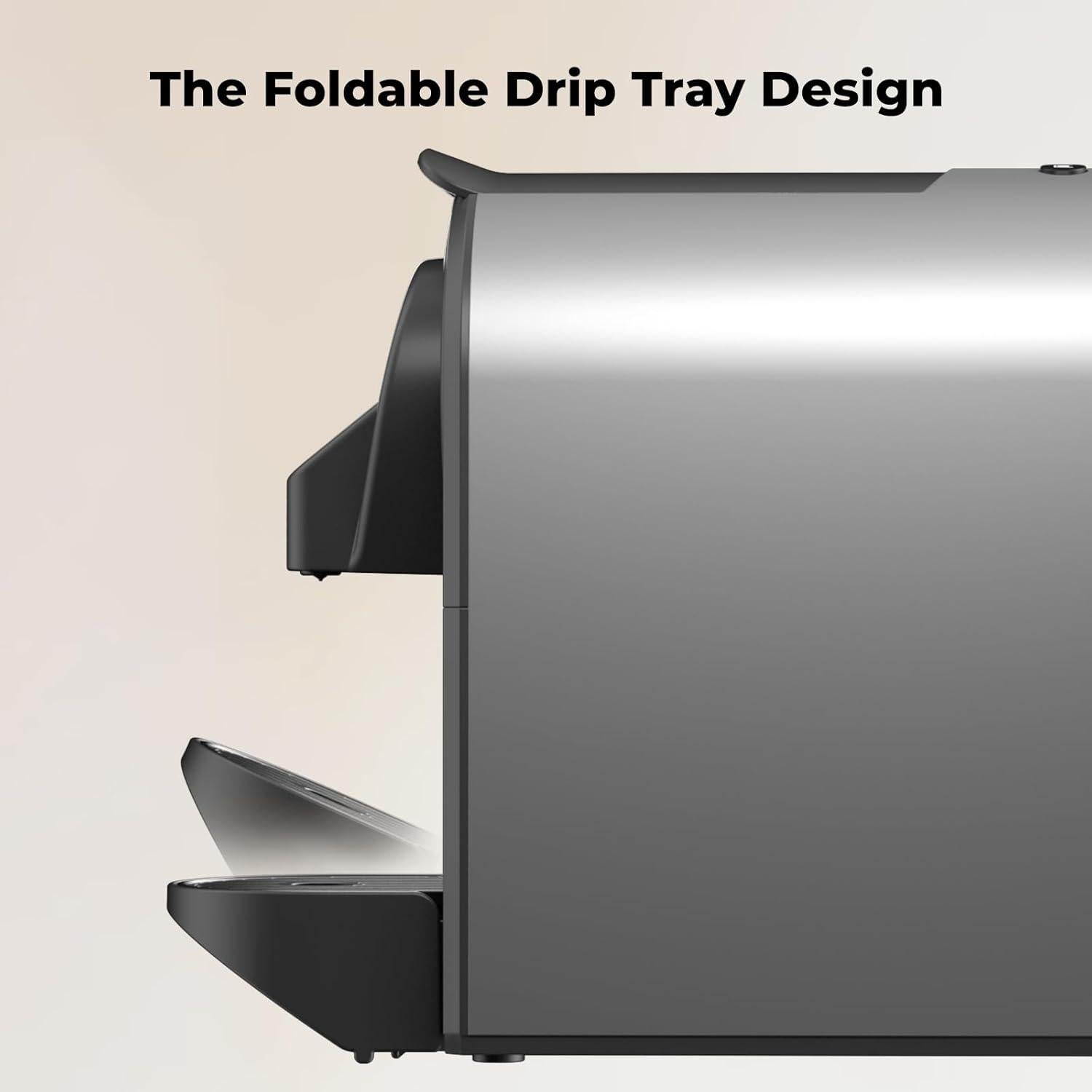 Cafetera de Espresso CHULUX 20 Bar 1400W Gris Compacta