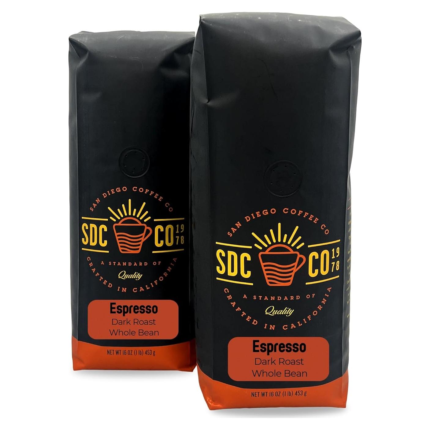 Café Espresso Tostado Oscuro The Bean Coffee 2 x 454g