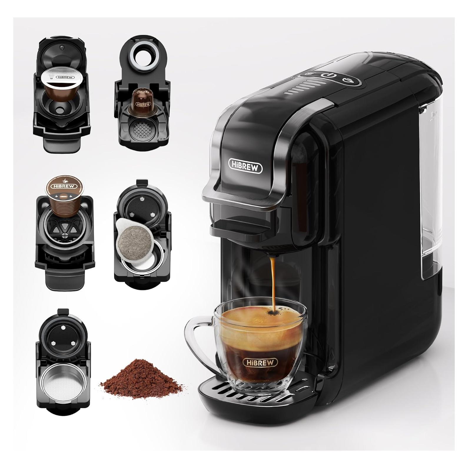 Cafetera de Cápsulas HiBREW H2B 5-en-1 Espresso 19 Bar