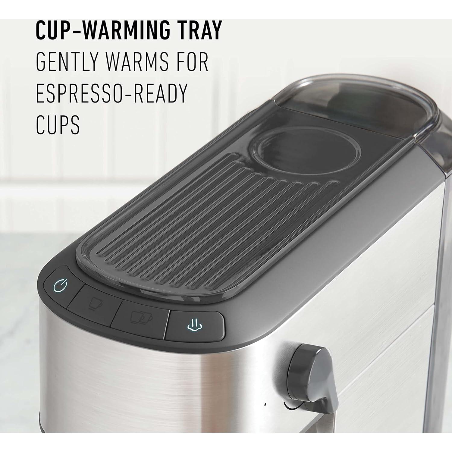 Máquina de Espresso Calphalon Acero Inoxidable con Espumador