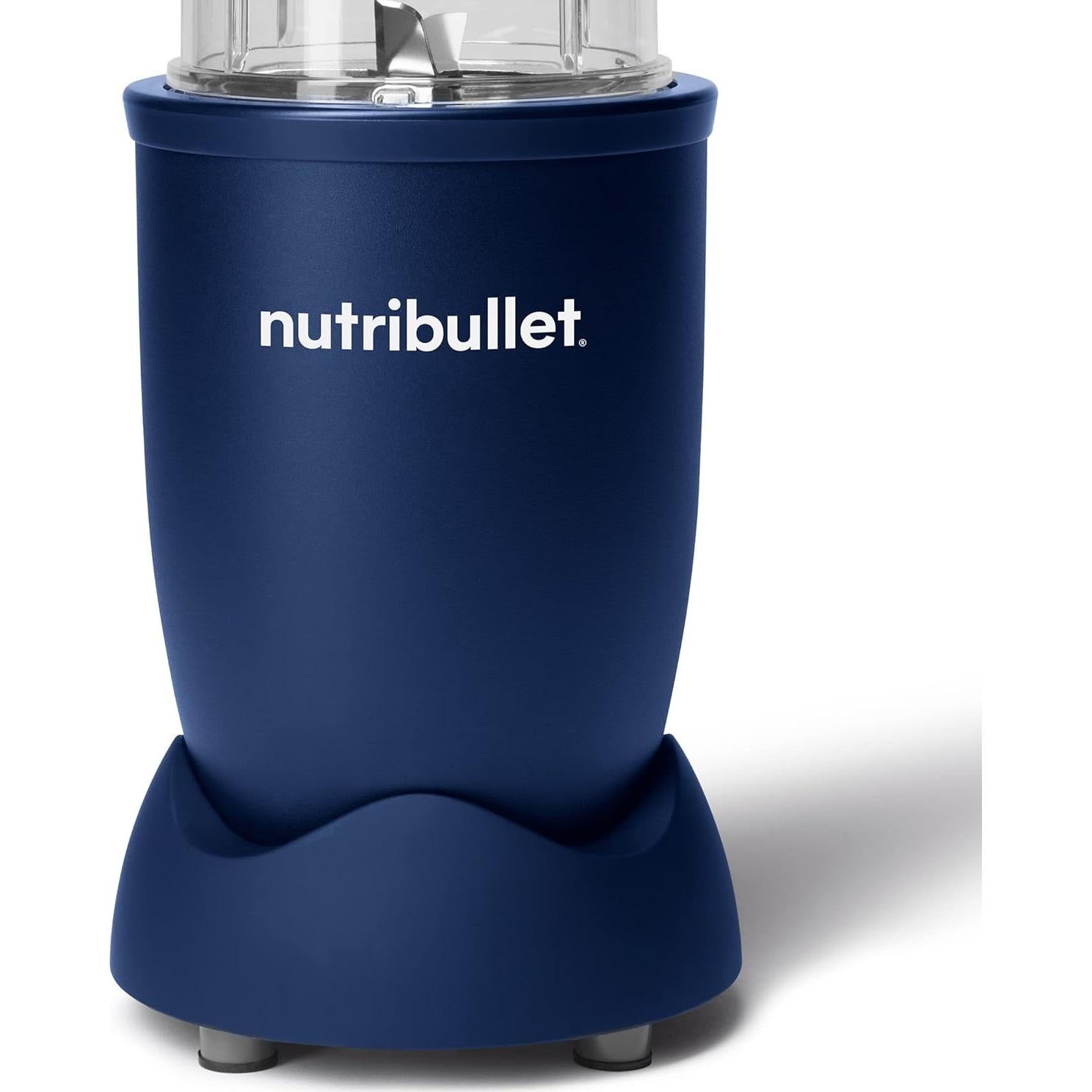 Licuadora Personal NutriBullet Pro 900W Azul Marino 13 Piezas