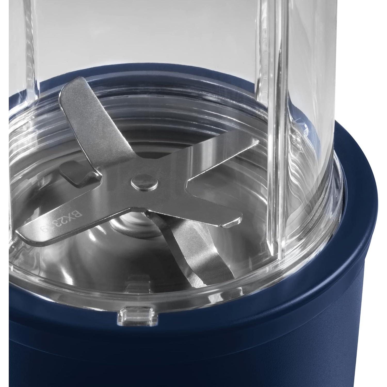 Licuadora Personal NutriBullet Pro 900W Azul Marino 13 Piezas