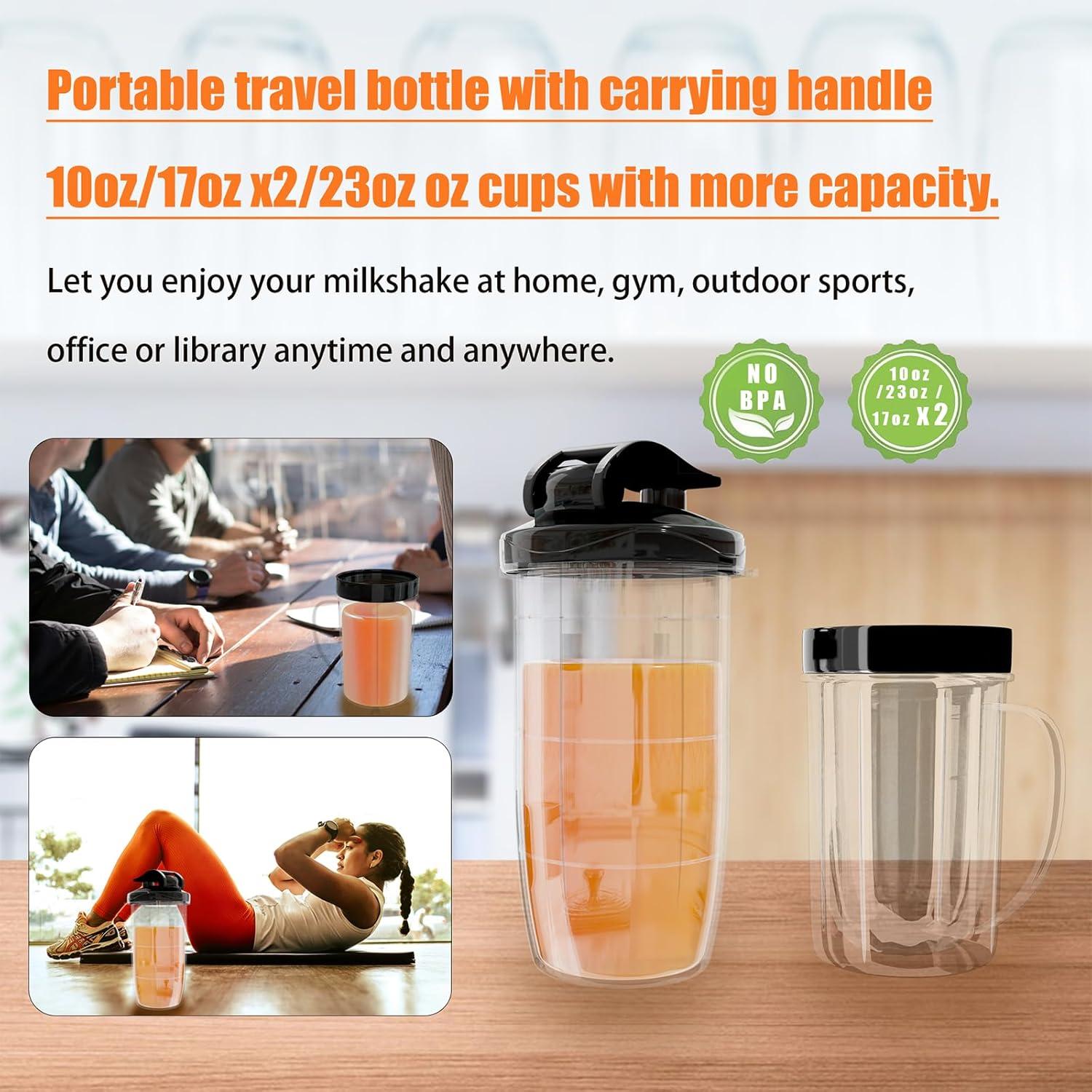 Batidora de Smoothie CLCWUJ 500ml Portátil 230V 2024