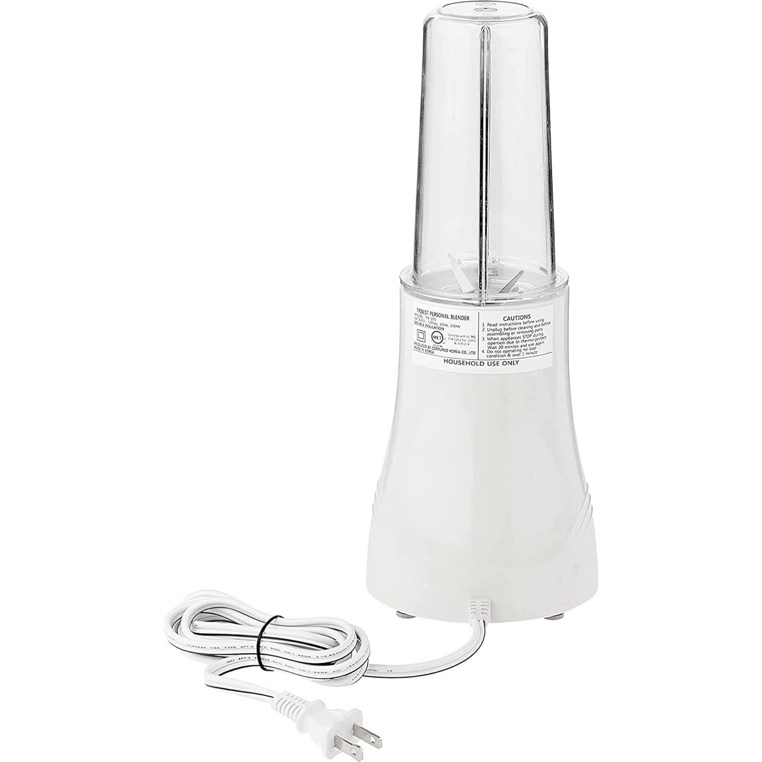 Licuadora Personal Tribest PB-350 Blanca 300ml 200W