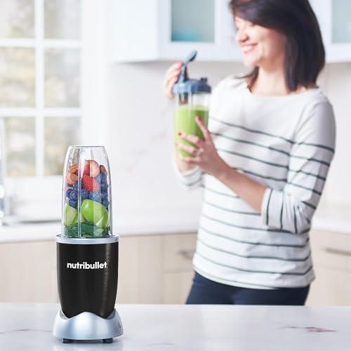 Licuadora NutriBullet Pro 900W Acero Inoxidable 0.95L