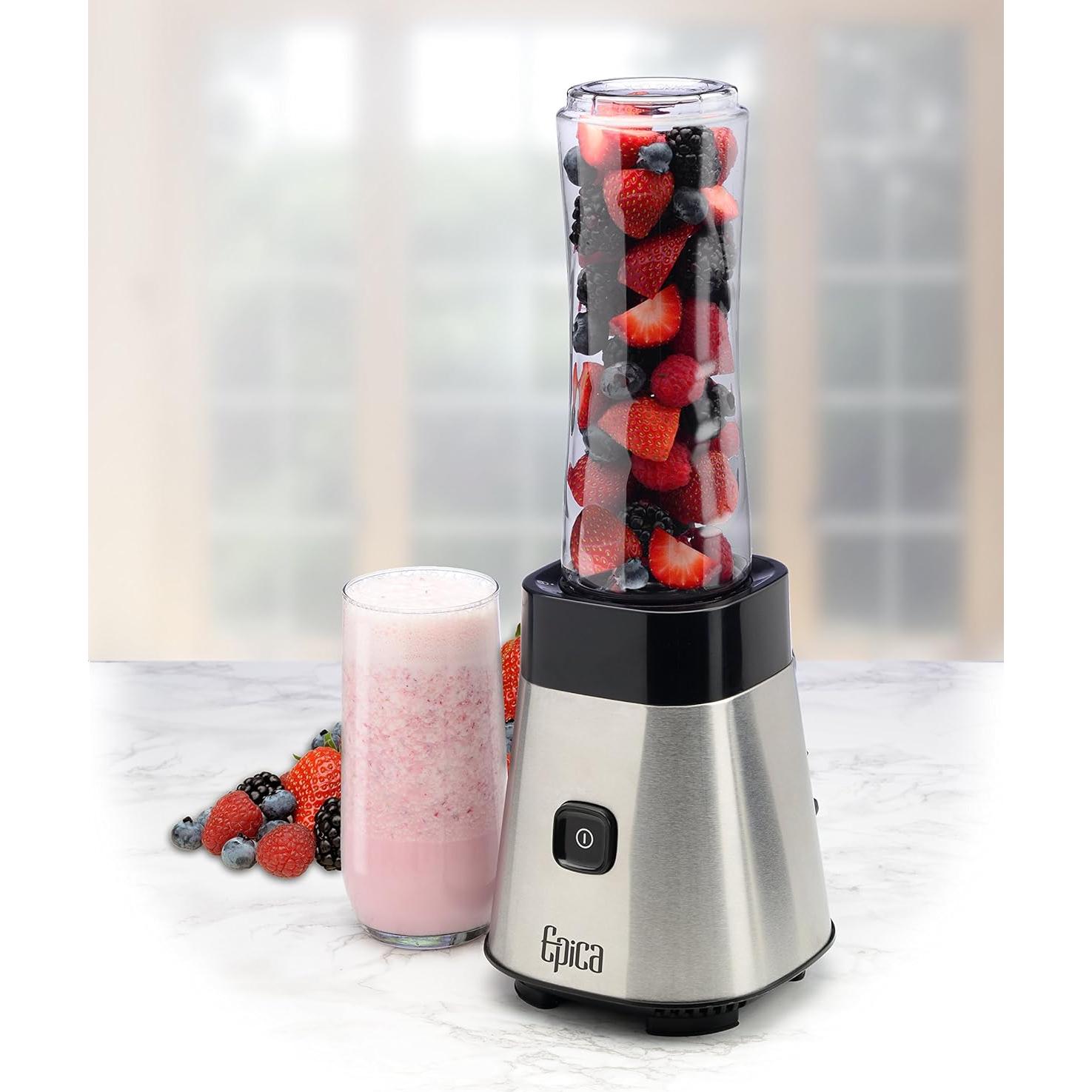 Mezclador Personal Epica 20 oz Acero Inoxidable 300W