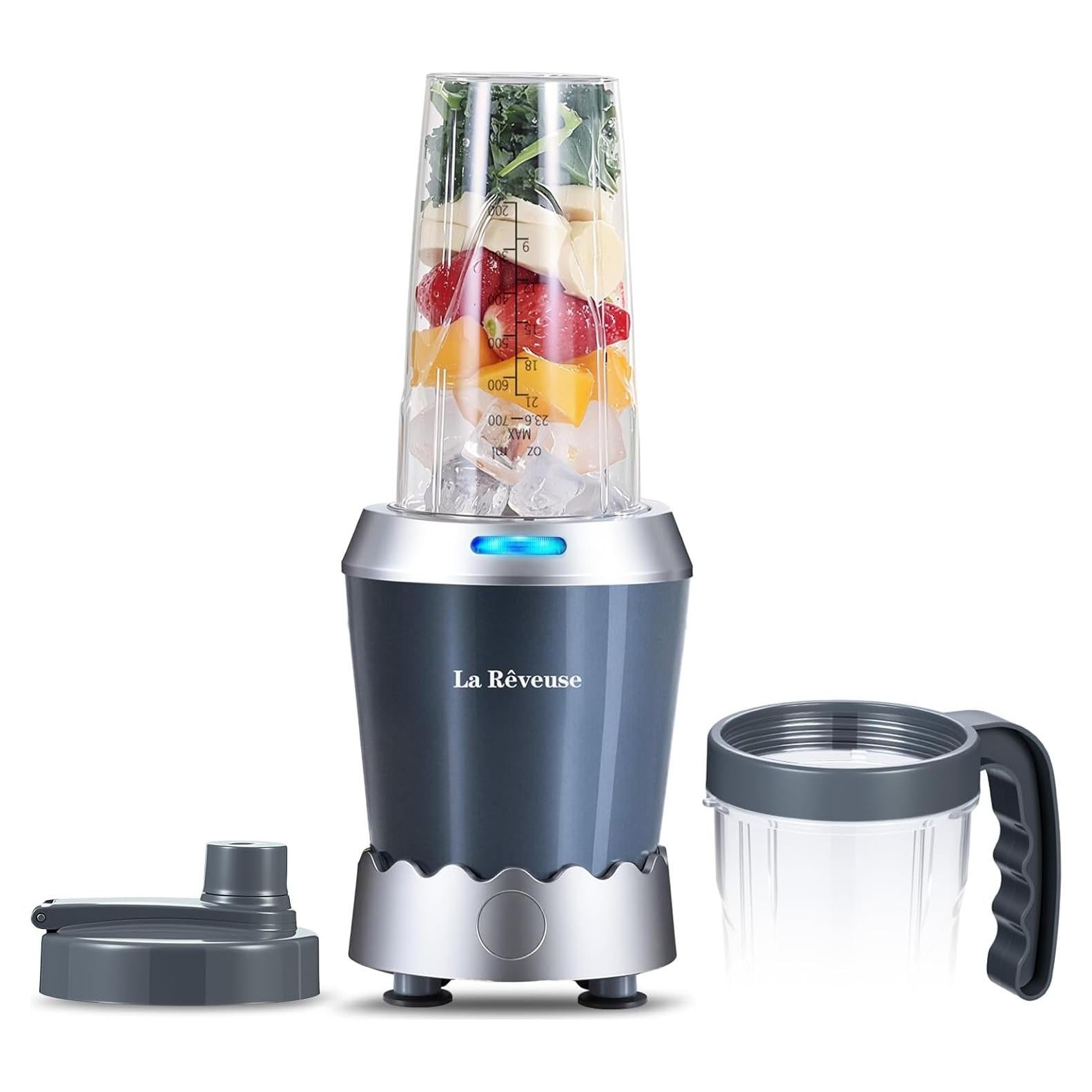 Licuadora Personal La Reveuse 1000W 24oz (0.71L) Gris