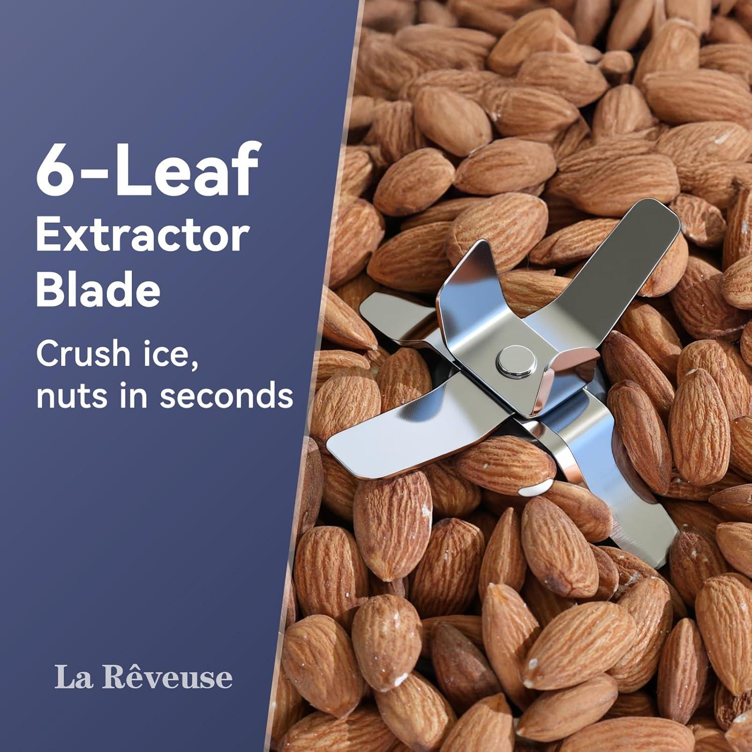 Licuadora Personal La Reveuse 1000W 24oz (0.71L) Gris