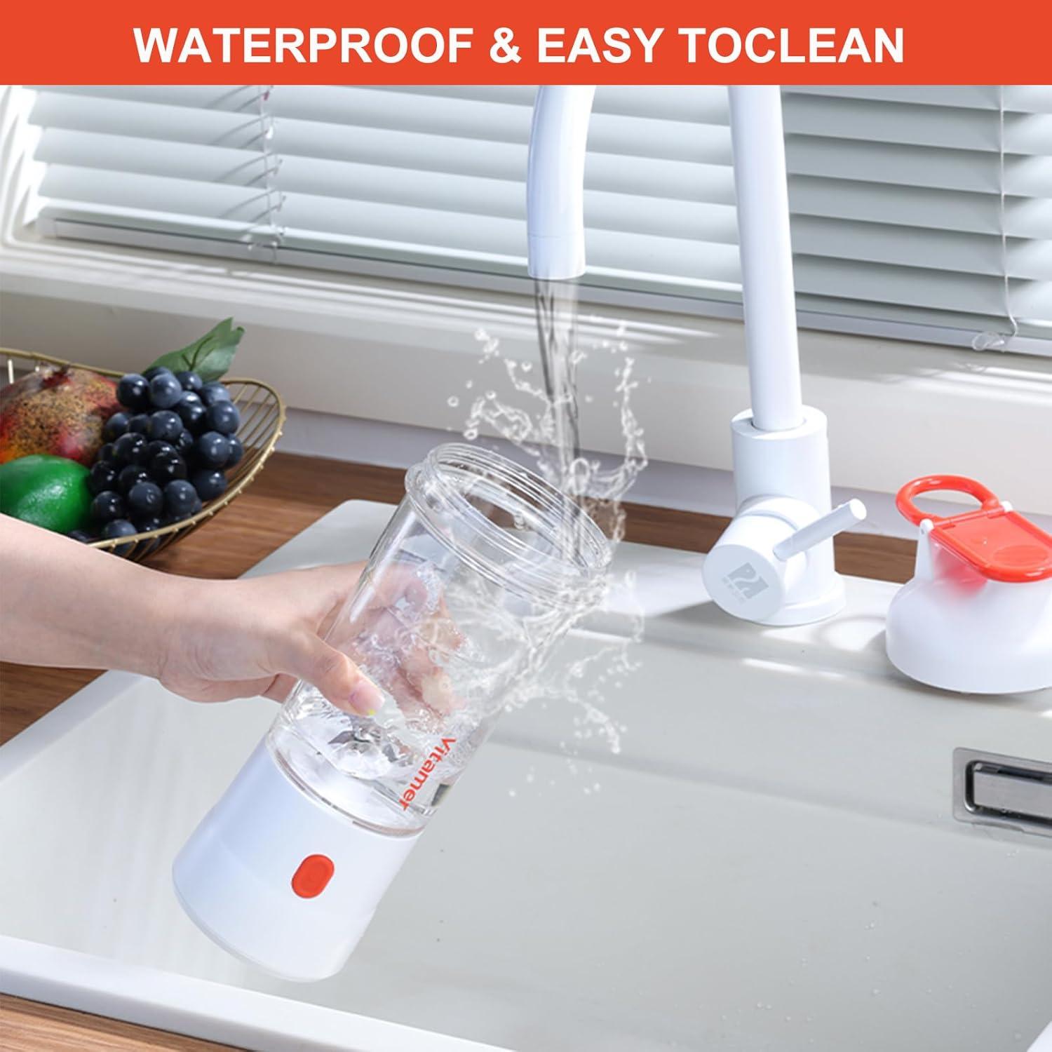 Licuadora Portátil JOTER & LIBEAR 750ml USB-C 6 Cuchillas