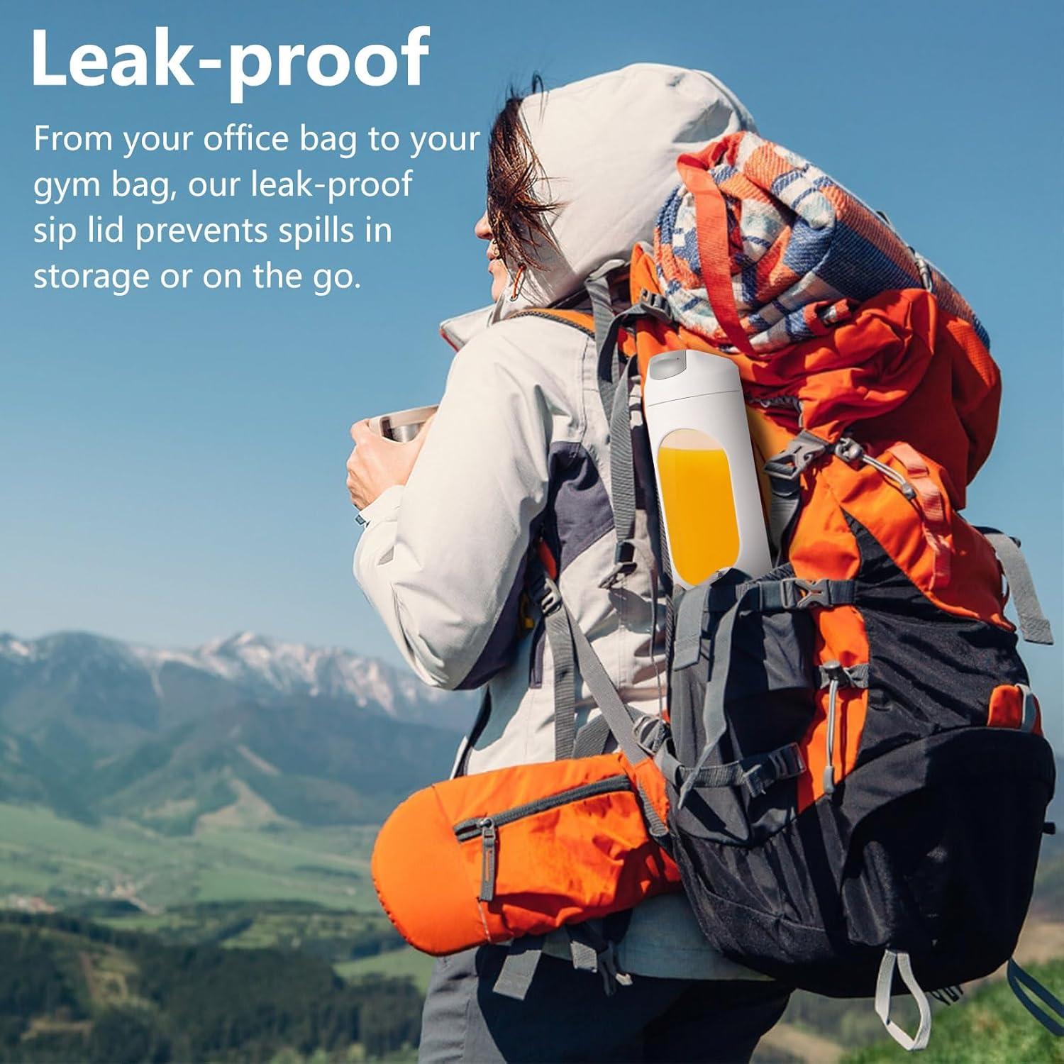 Licuadora Personal Portátil AOVSTVES 450ml USB Recargable