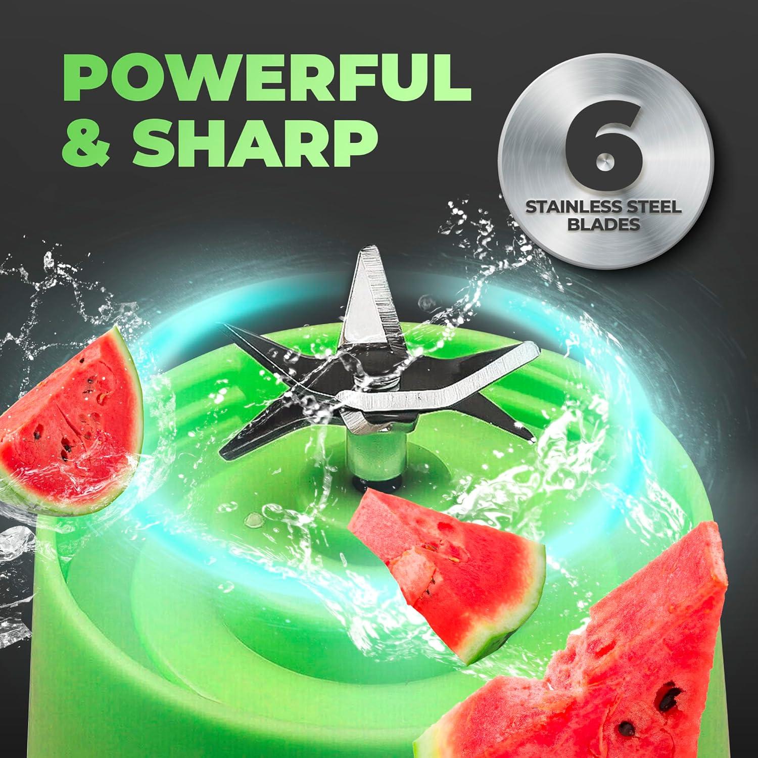 Licuadora Portátil Nomadic Outpost 236ml Verde Recargable USB