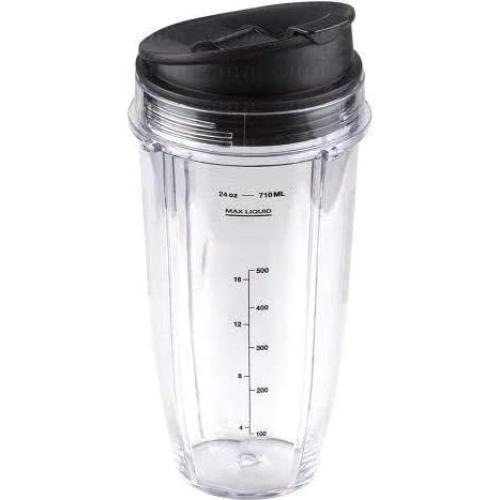 Cups de licuadora BeenTool 24 oz con tapa a prueba de fugas - 2-Pack