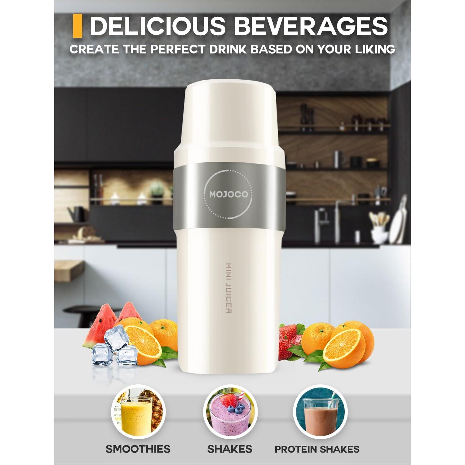 Licuadora Personal Mojoco MJC-T08 355 ml Recargable USB