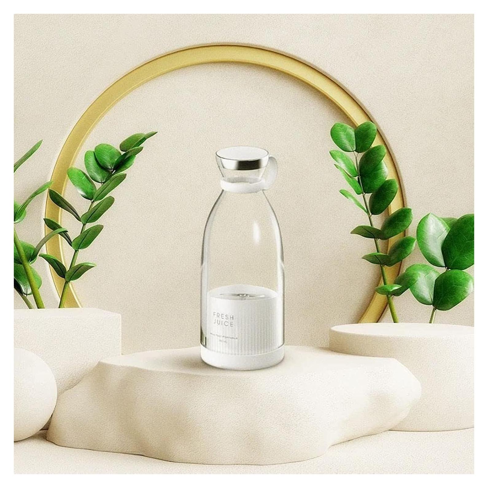 Mezclador Portátil Ciro Republic Blanco 350ml Carga Inalámbrica