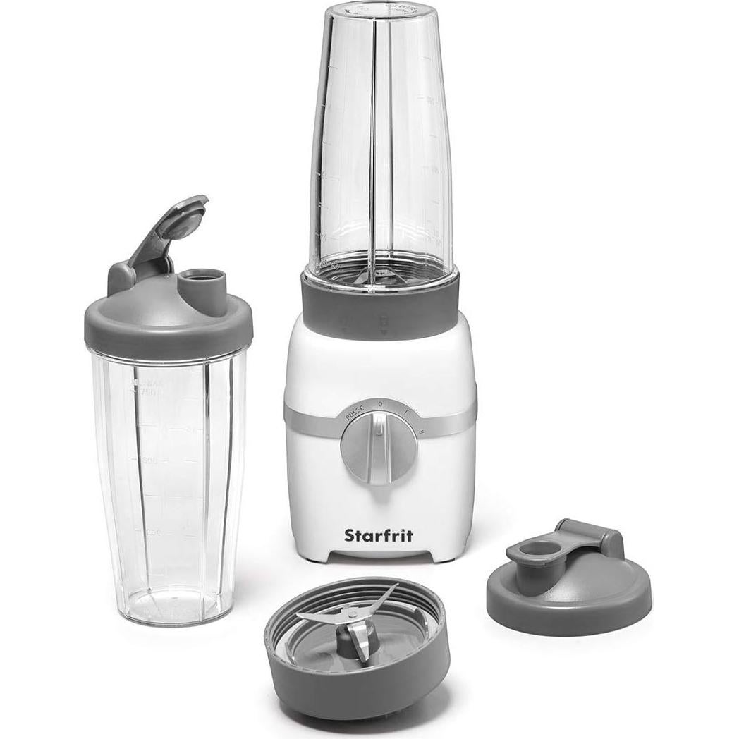 Licuadora Personal Starfrit 300W 828ml 2 Tazas Acero Inoxidable