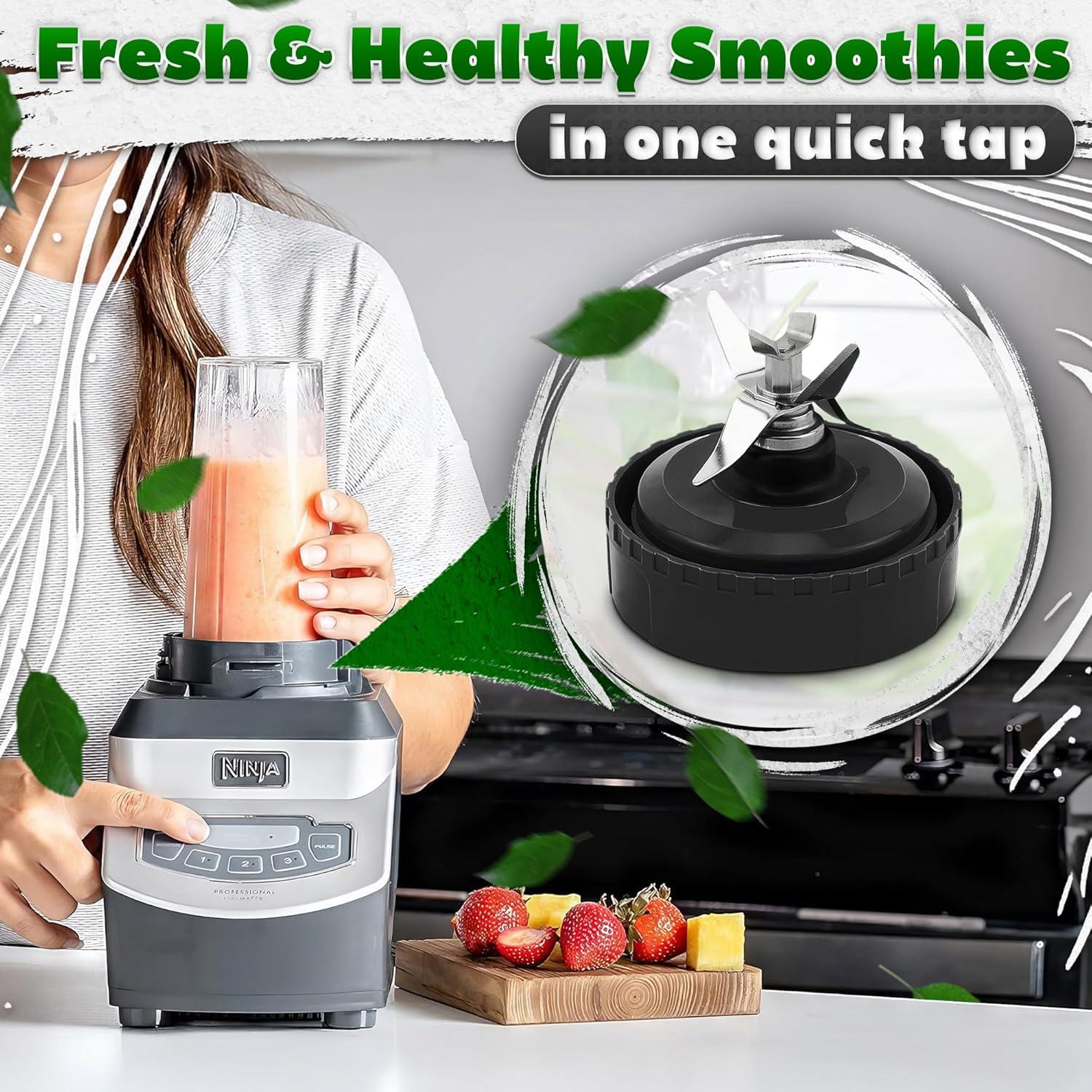 Cuchilla de Licuadora Ninja 6 Aletas 8.51 cm Acero Inoxidable