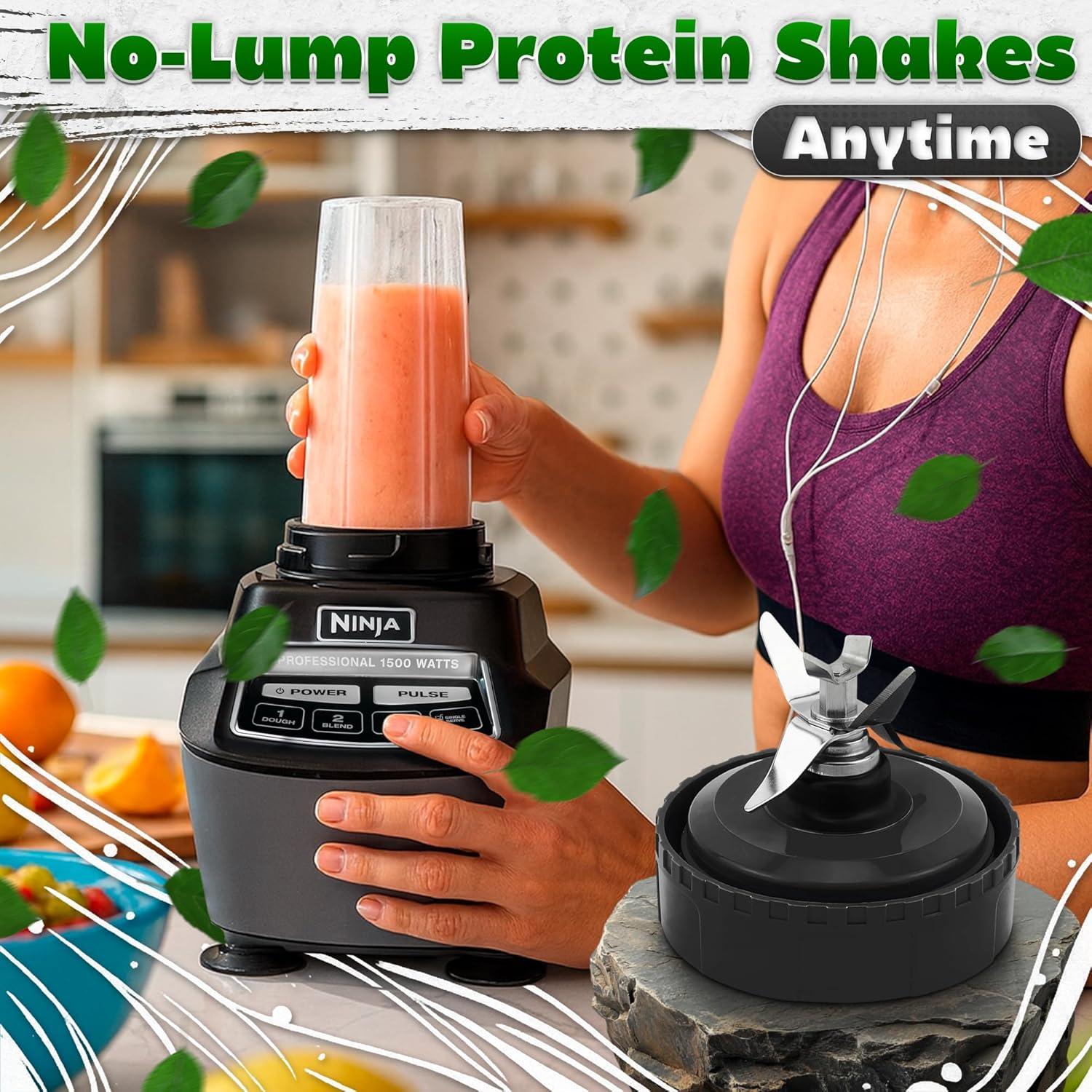 Cuchilla de Licuadora Ninja 6 Aletas 8.51 cm Acero Inoxidable