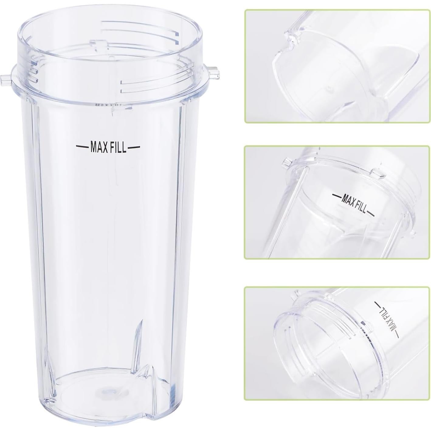 Taza de Repuesto 16oz ABTER para Licuadora Ninja BL660/BL770