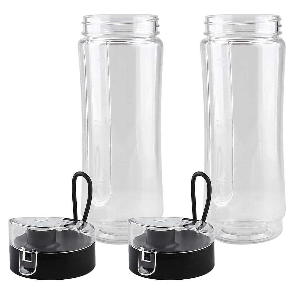 Botellas Deportivas Veterger 2 Pack 0.59L Tapa Antiderrames