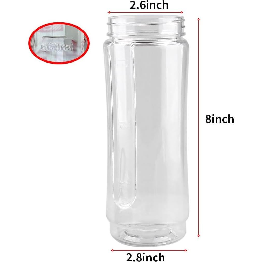 Botellas Deportivas Veterger 2 Pack 0.59L Tapa Antiderrames