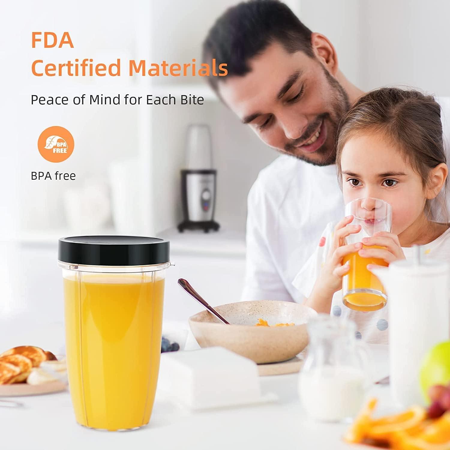 Batidora de Smoothies Acezoe 850W 6-hojas 2x500ml Botellas