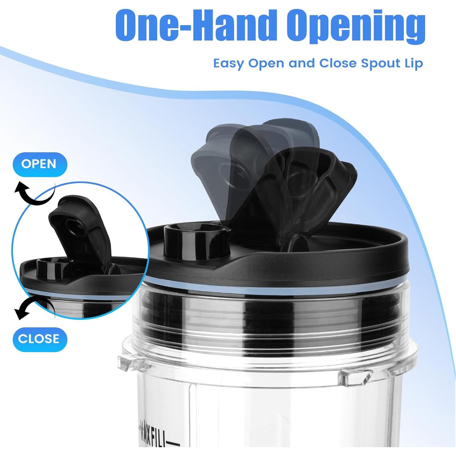 Kit de Reemplazo Tazas Ninja 16 oz con Tapas QB3001SS