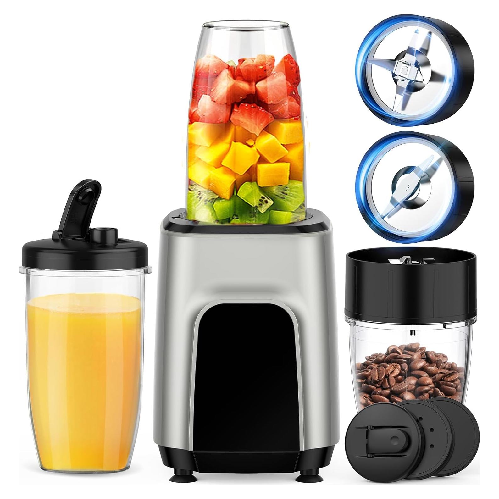 Batidora de Smoothie Genérico 900W con 3 Tazas Portátiles