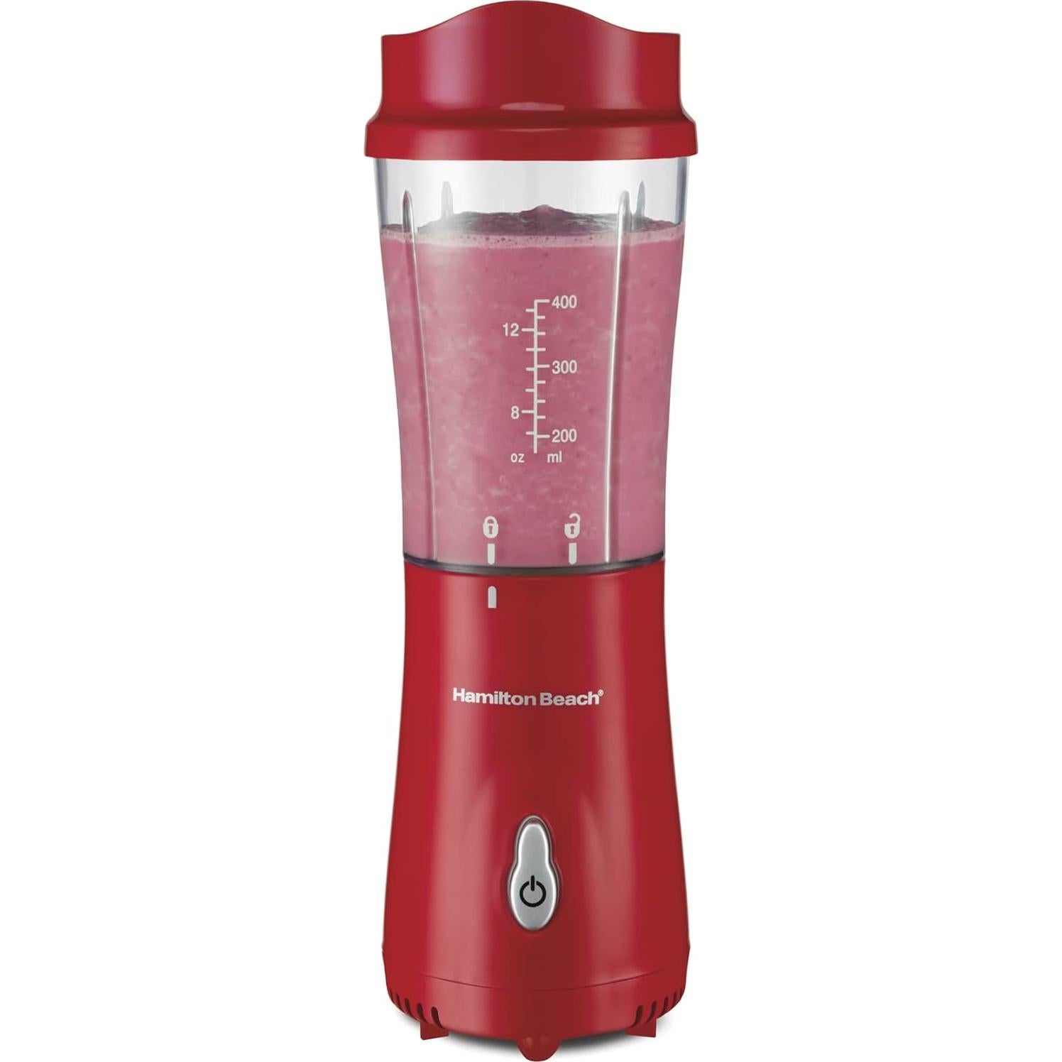 Licuadora Personal Hamilton Beach 414ml Compacta Libre BPA
