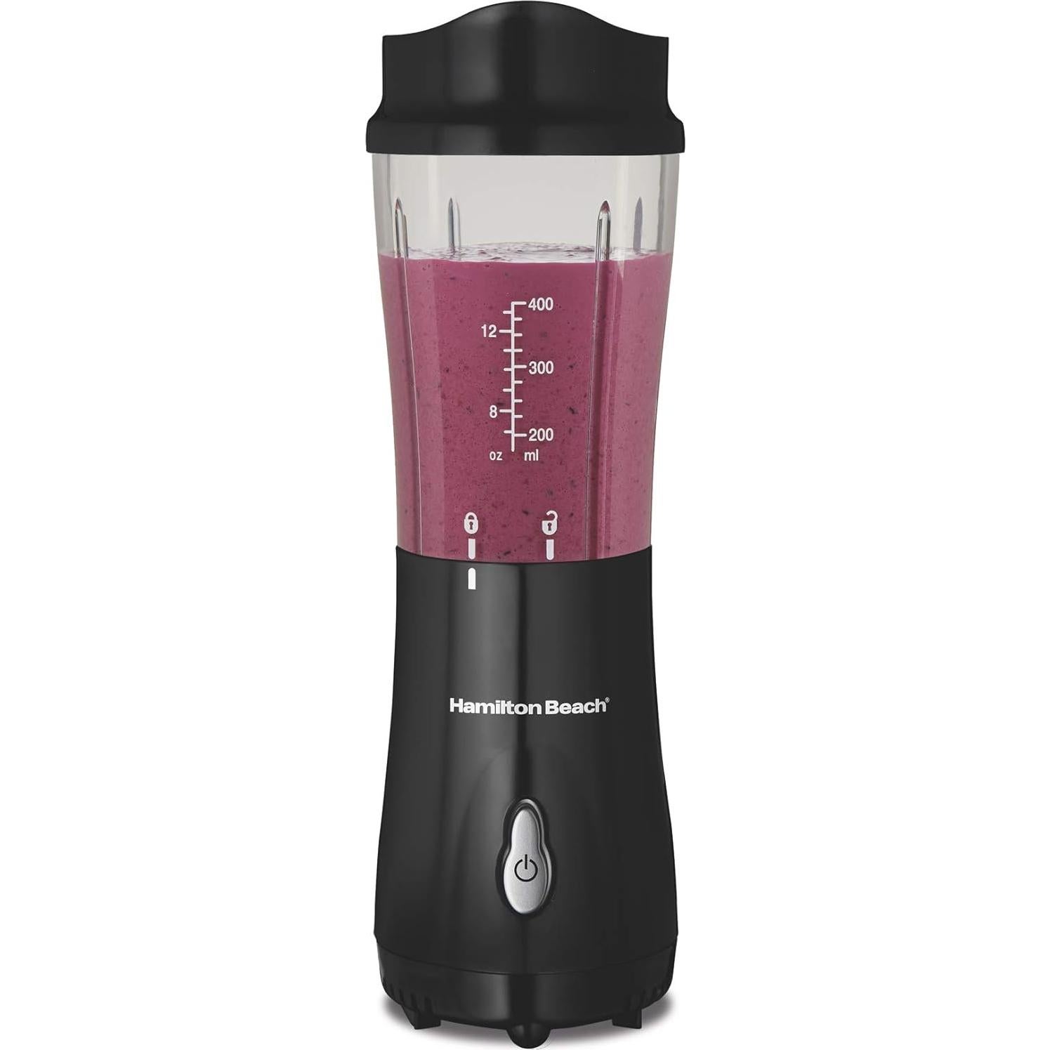 Licuadora Personal Hamilton Beach 414ml Compacta Libre BPA