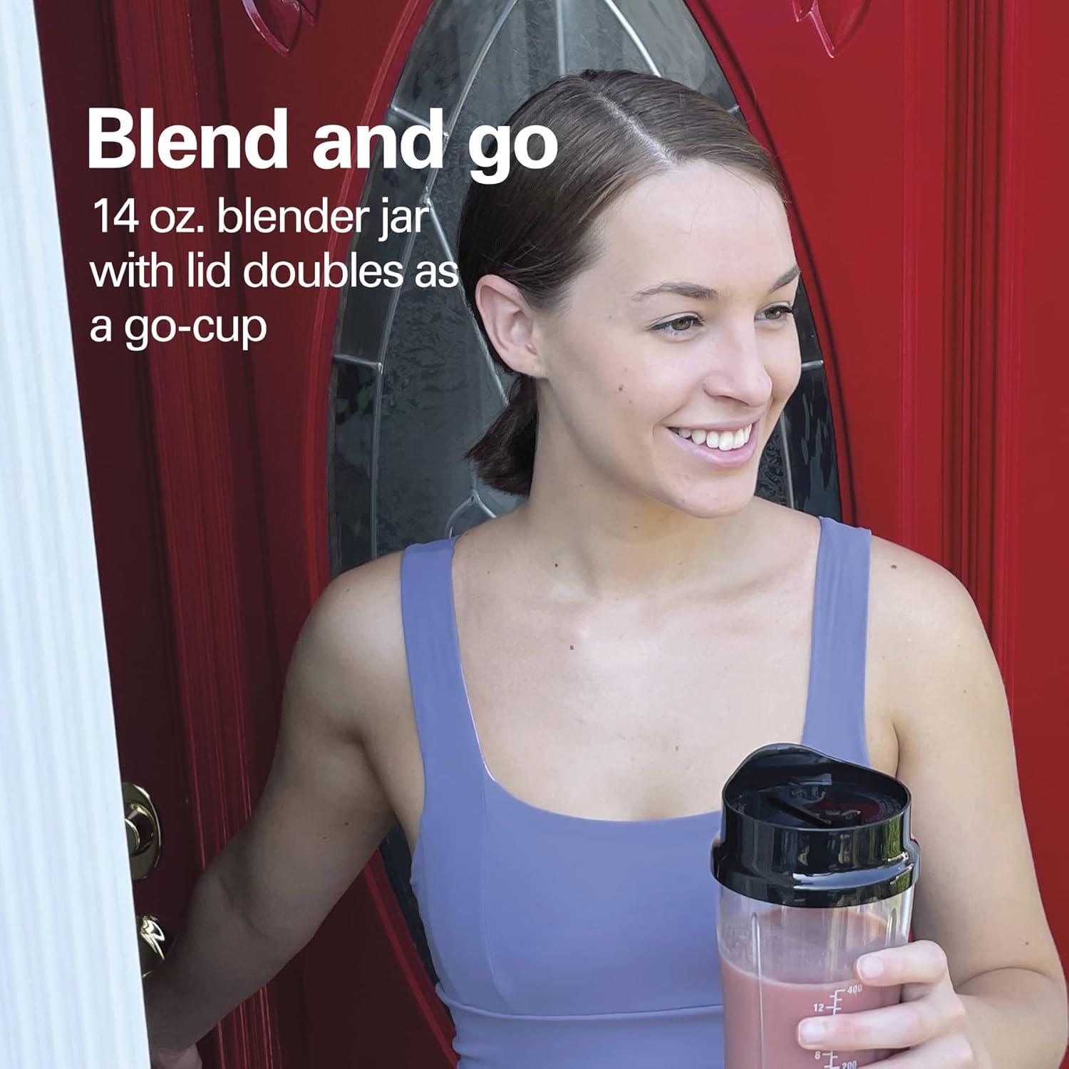 Licuadora Personal Hamilton Beach 414ml Compacta Libre BPA