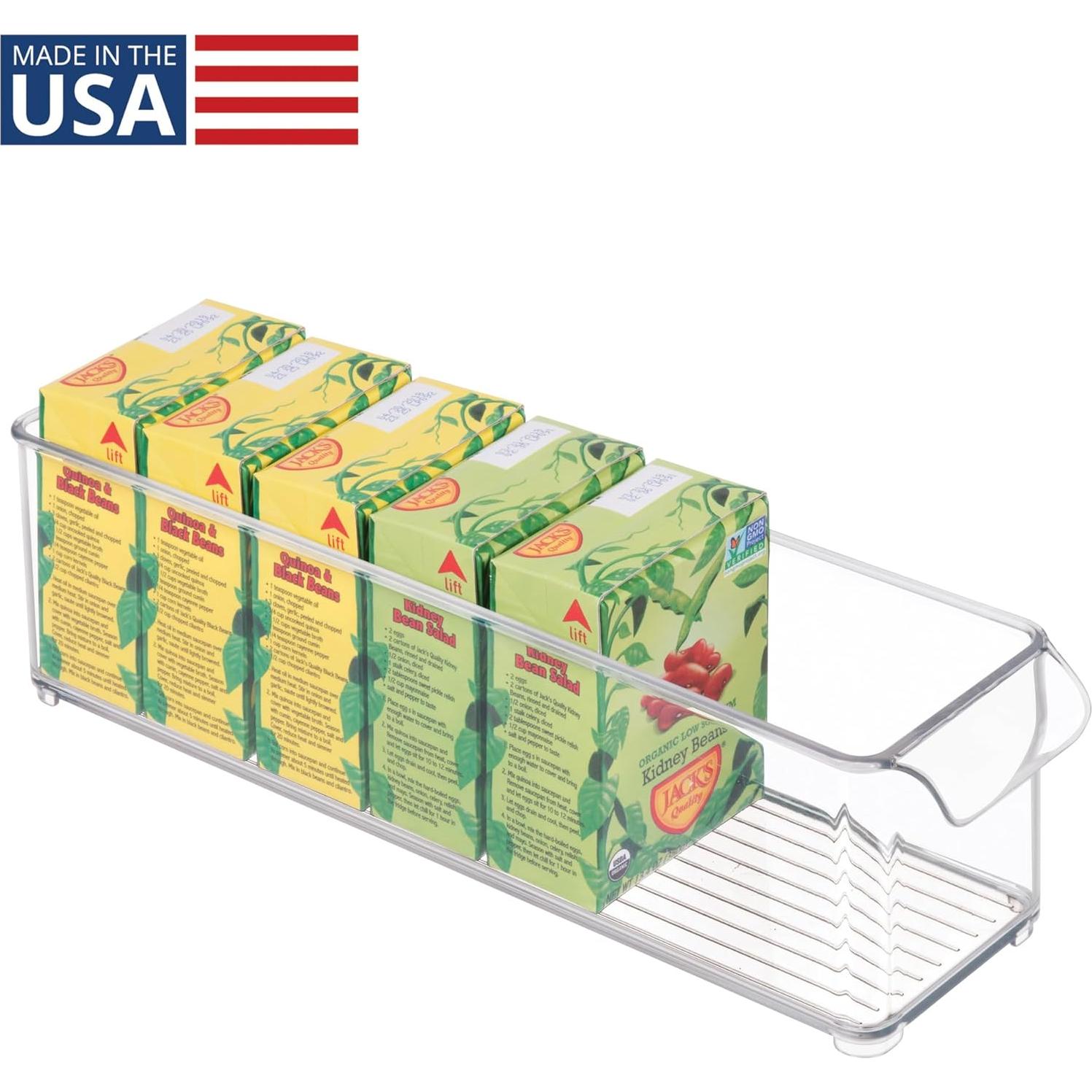 Contenedor de Almacenamiento Apilable iDesign 36.8x10.2cm