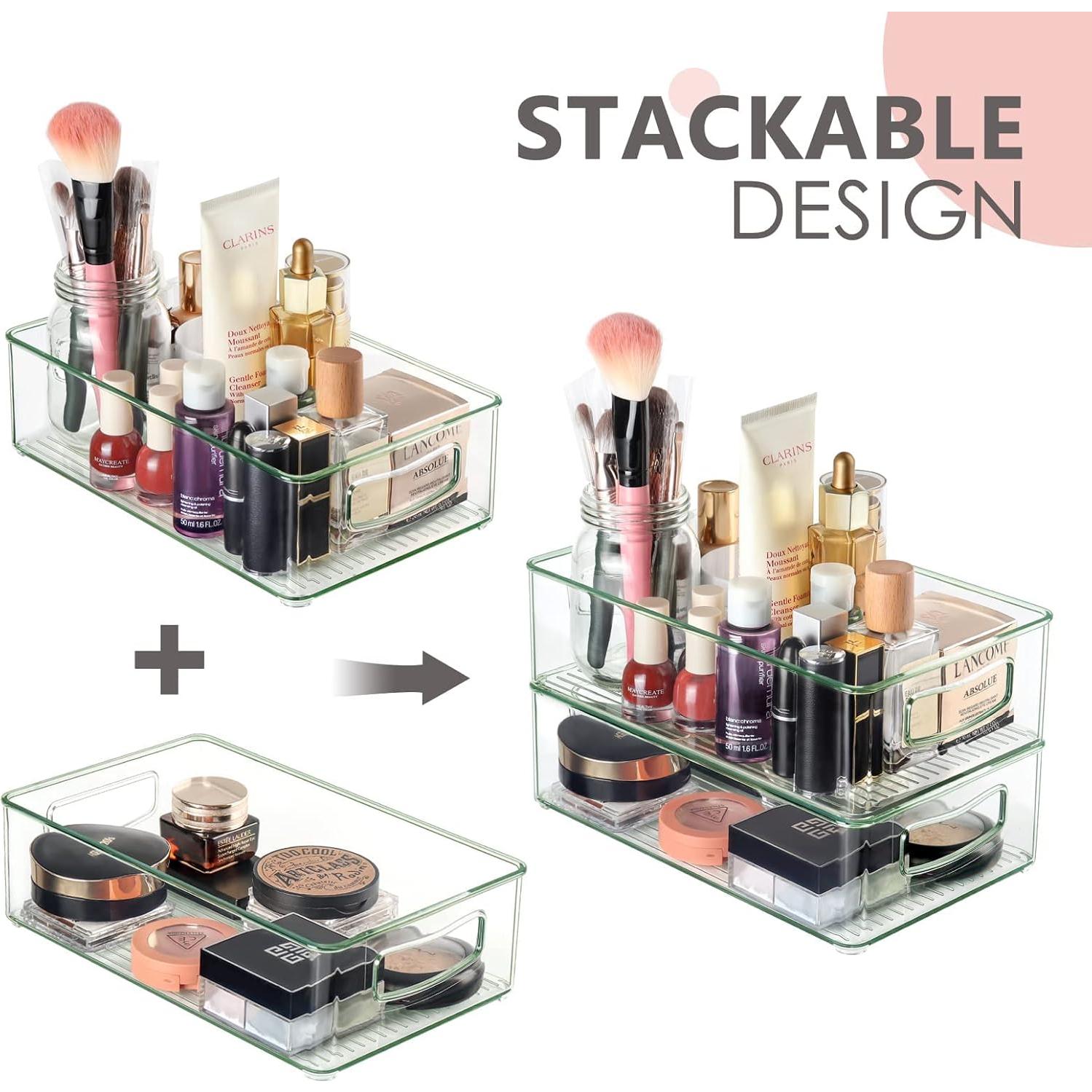 Contenedores de Almacenamiento Transparentes Hudgan 8 Piezas