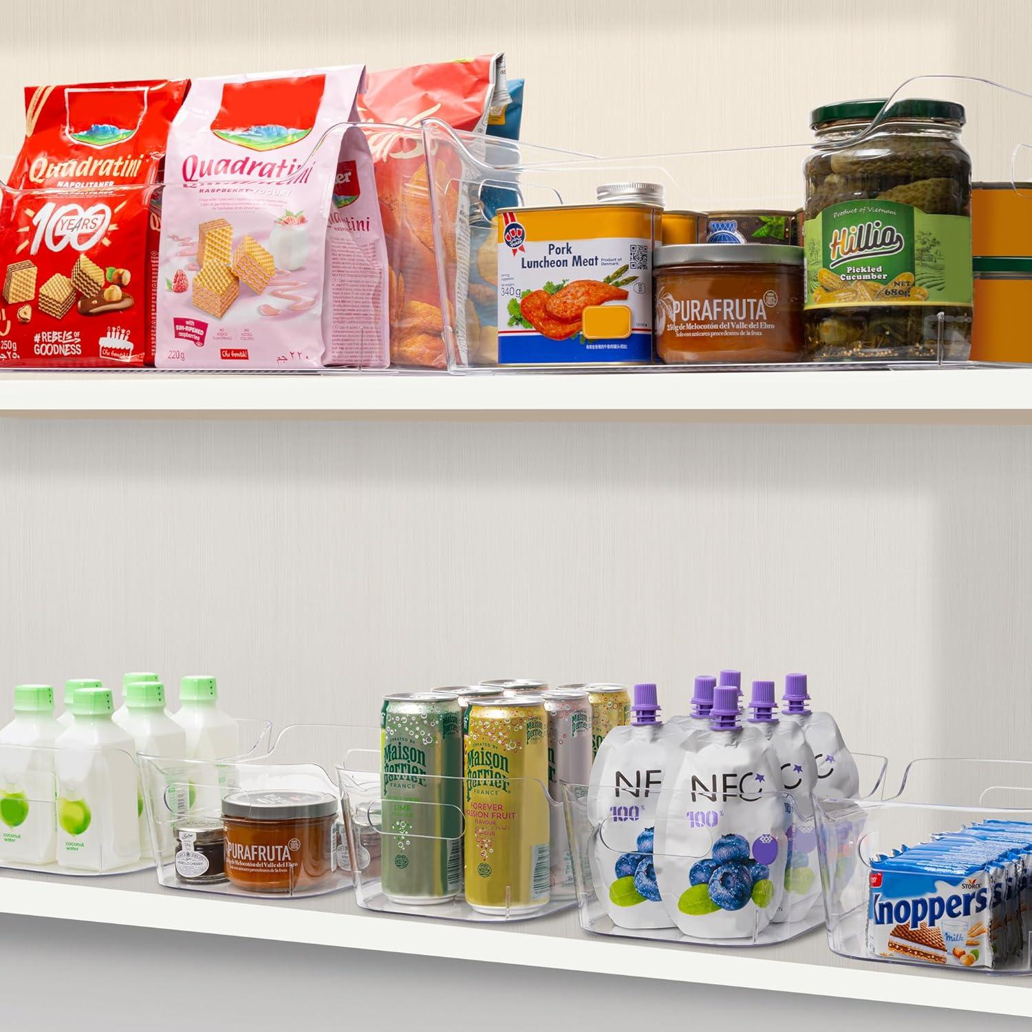 Tiawudi Conjunto de 8 Contenedores de Almacenamiento Plástico