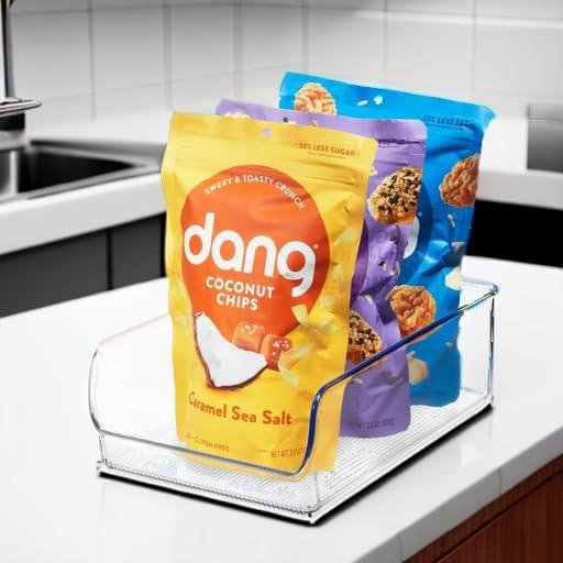 Bin Organizador de Alimentos iDesign Linus 28x18x9 cm Transparente