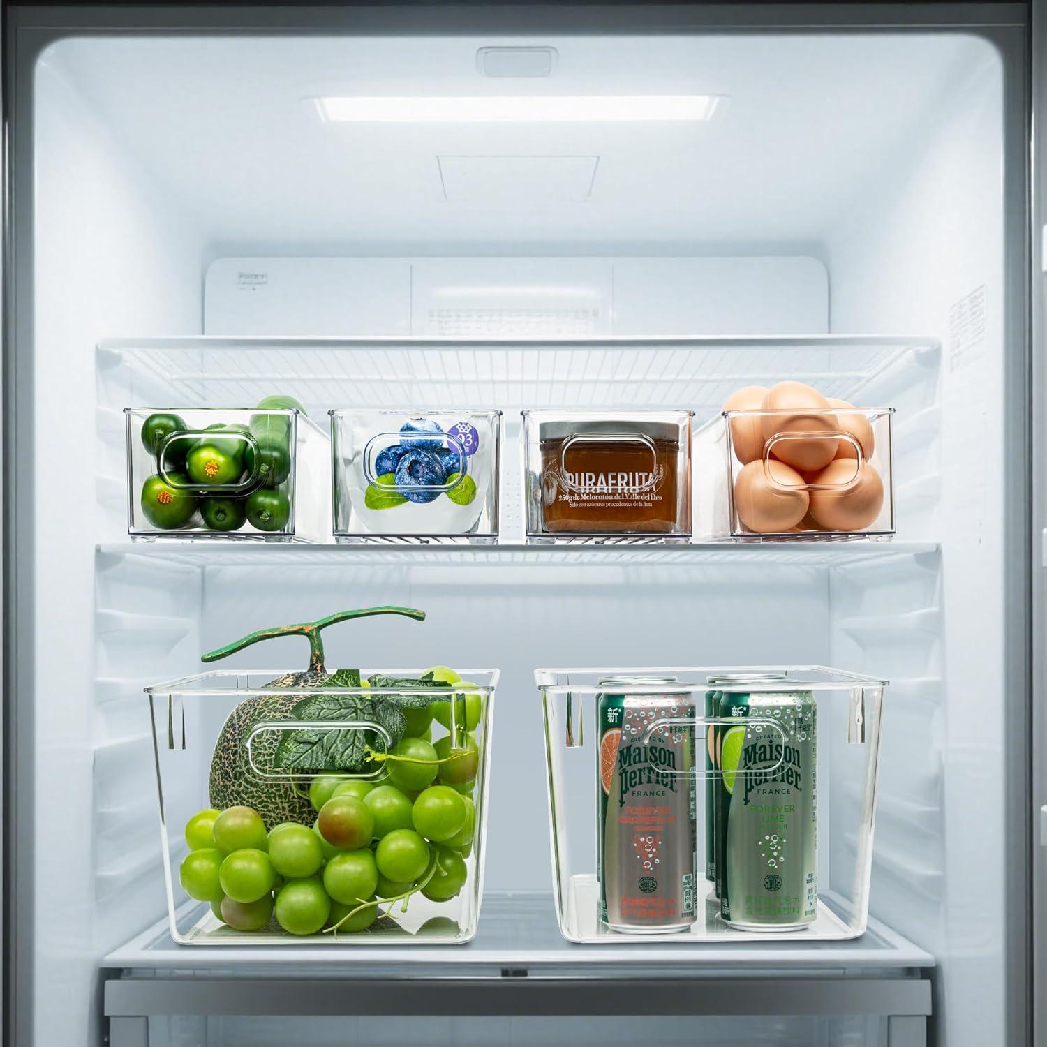 Set de 10 Contenedores de Almacenamiento Tiawudi - 4 Grandes y 6 Pequeños