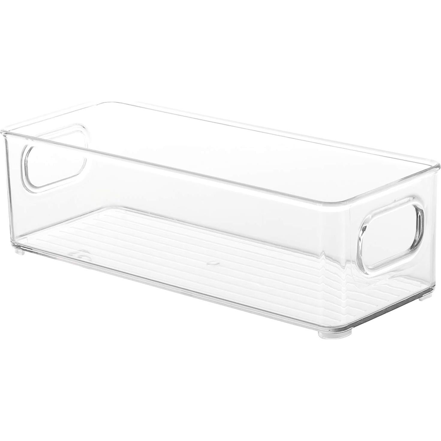 Contenedor Organizador StorageBud - Plástico Transparente 25.4x10.2cm