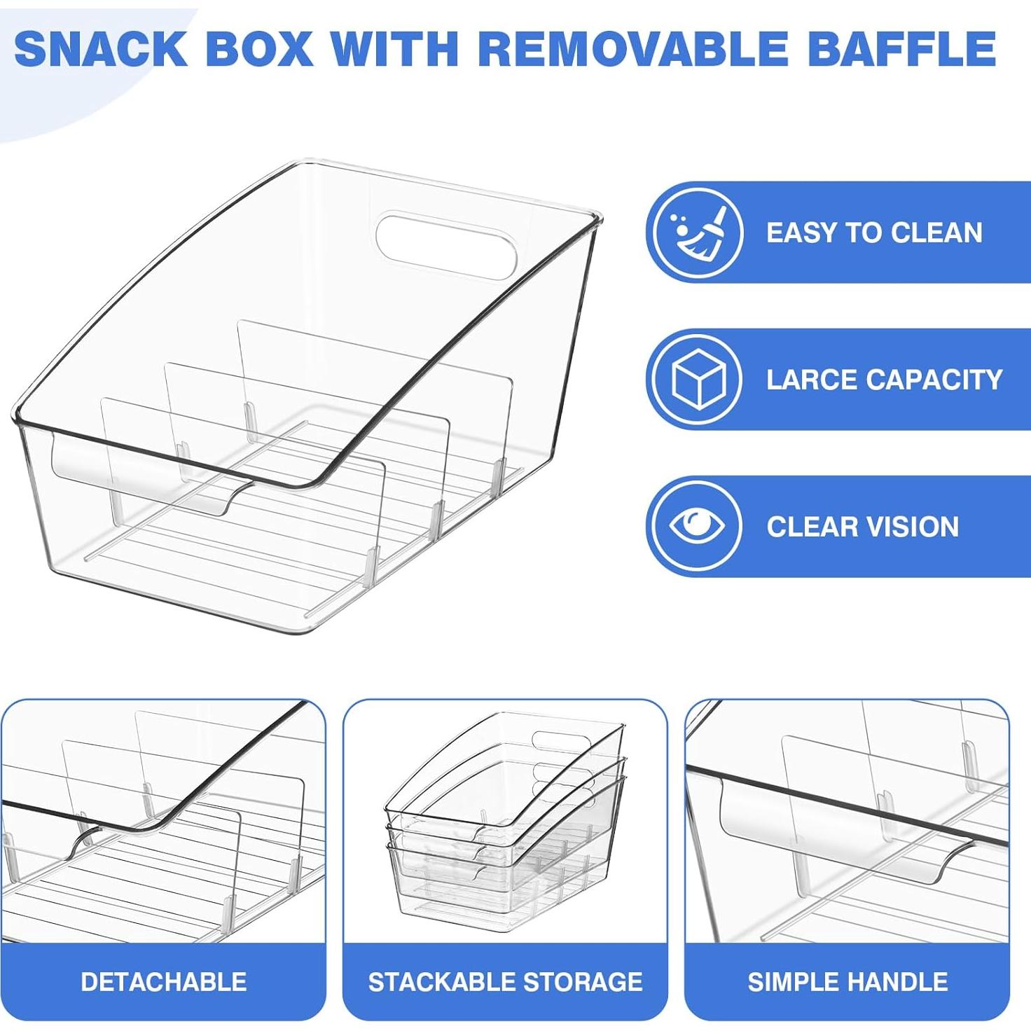 Paquete de 2 Organizadores de Almacenamiento Hiitytin 25.9x17 cm