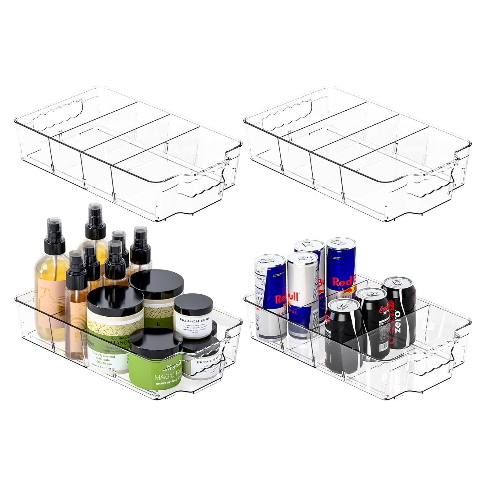 Organizadores de Despensa Yieach 4 Piezas Apilables 10 Tazas