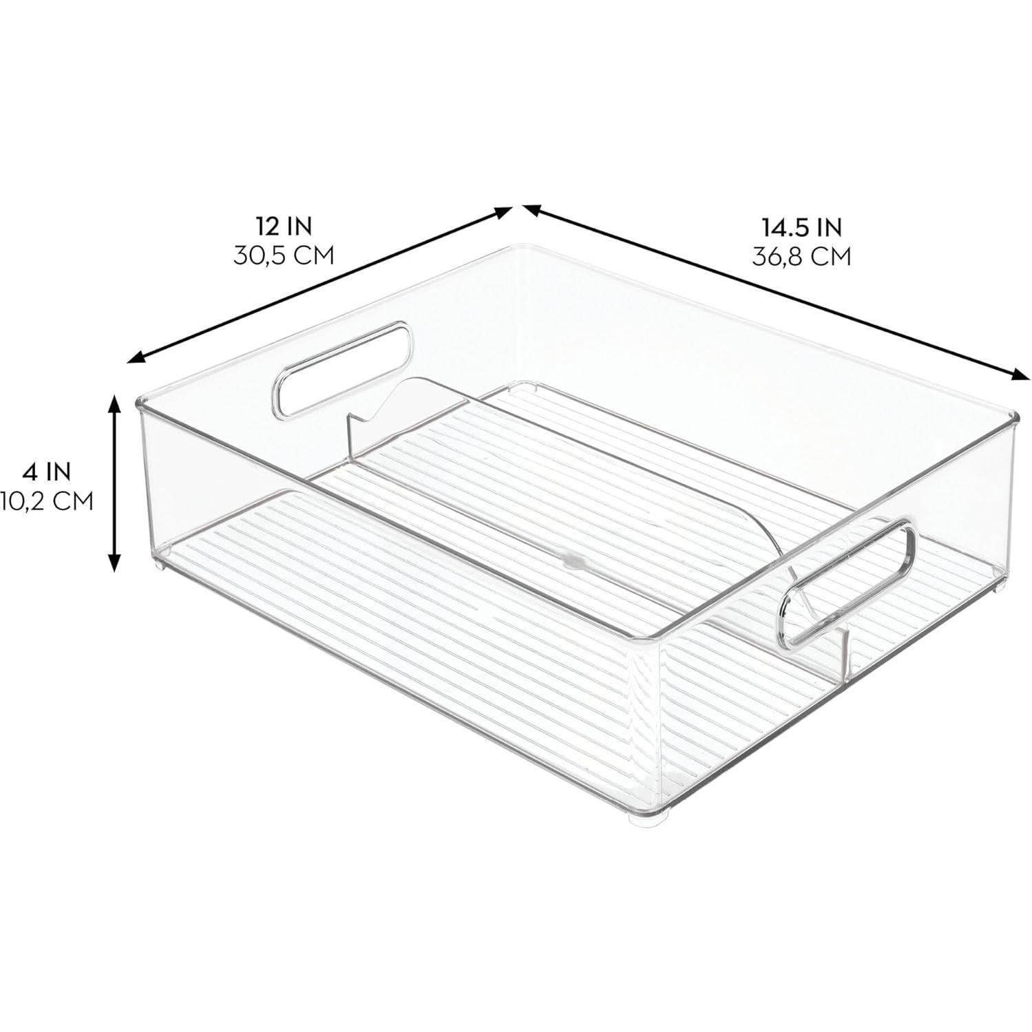 Contenedor de Almacenamiento Dividido iDesign 30.5x10.2cm