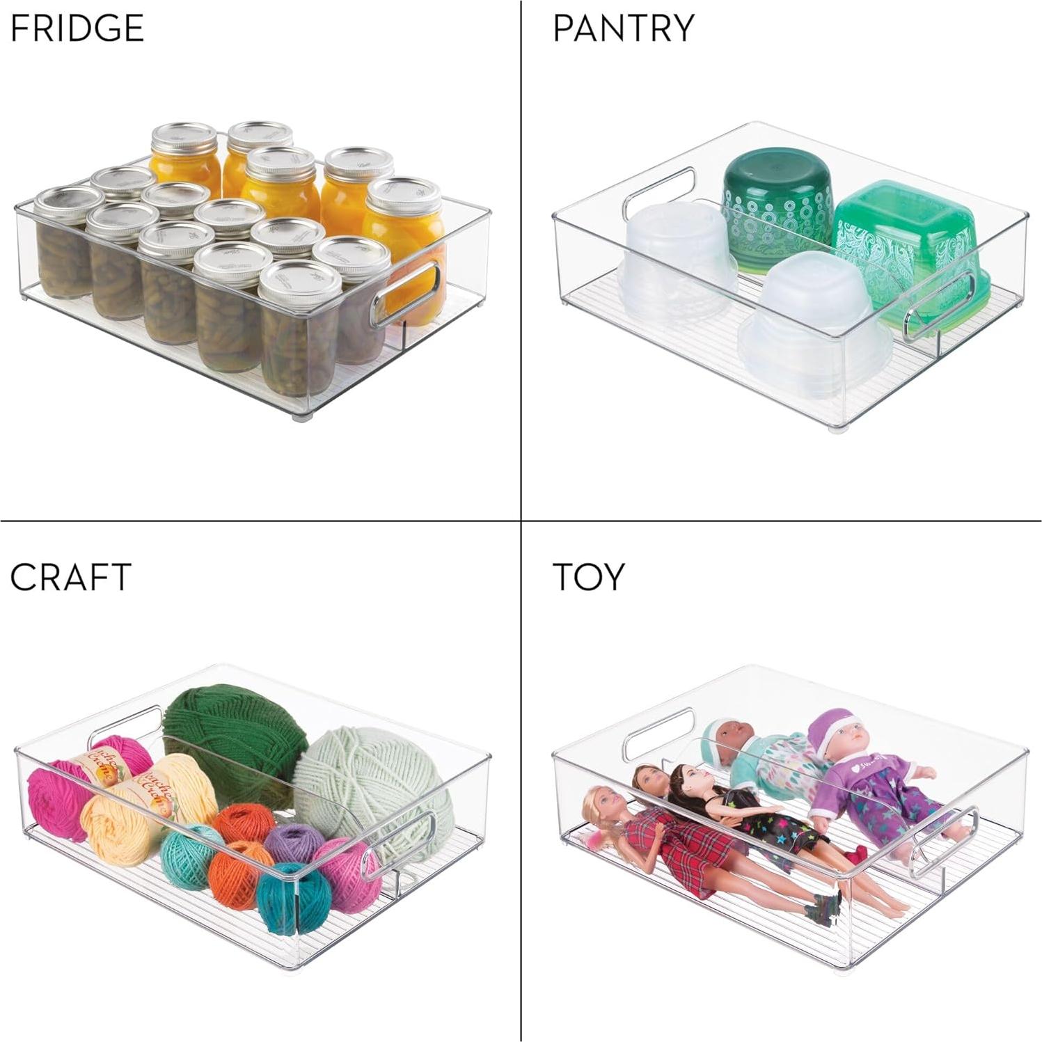 Contenedor de Almacenamiento Dividido iDesign 30.5x10.2cm