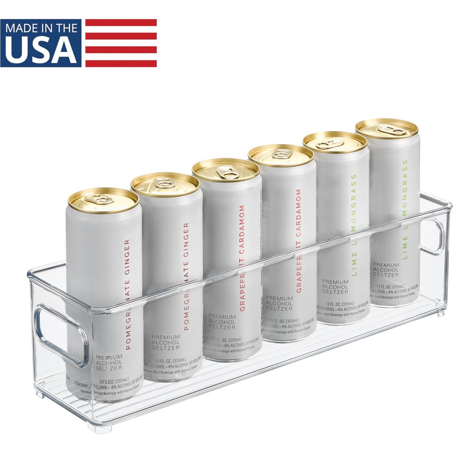 Contenedor de Almacenamiento InterDesign 36.8x10.2x10.2 cm Transparente