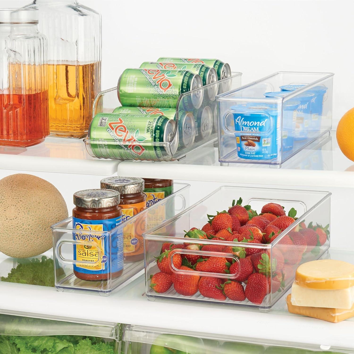 Contenedor de Almacenamiento InterDesign 36.8x10.2x10.2 cm Transparente