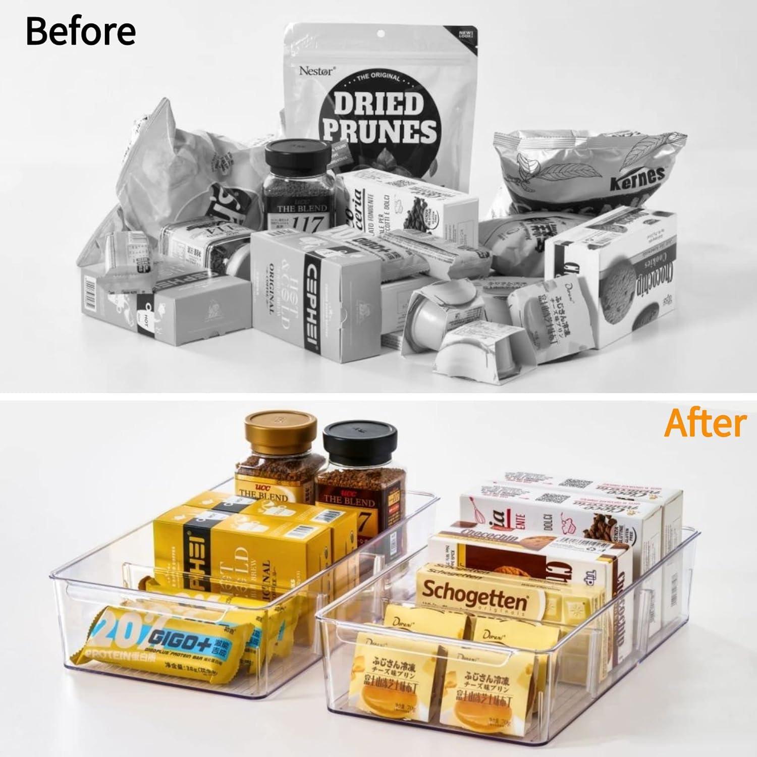 Contenedores de Almacenamiento Vacane 2 Paquete 35.1 cm Divididos