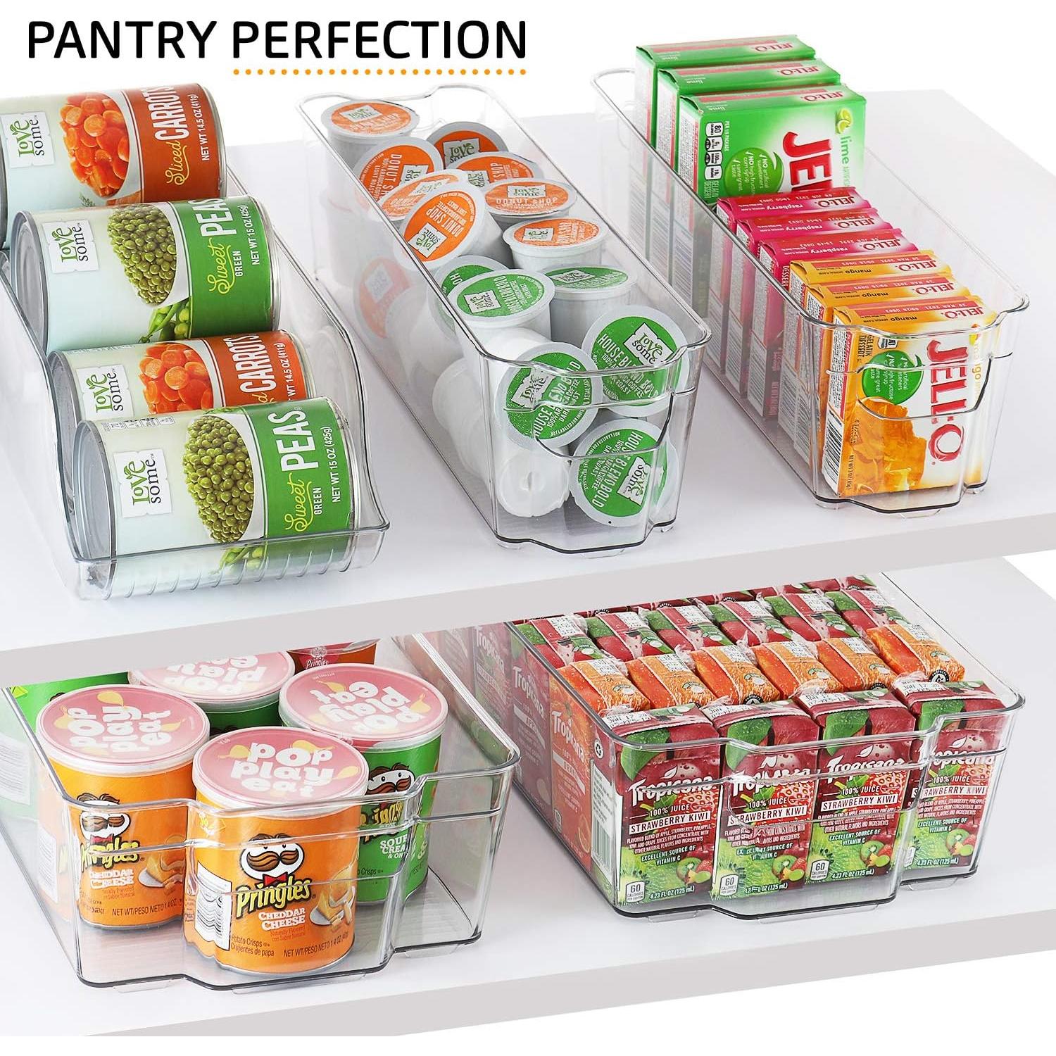 Organizador de Nevera Transparentes 16 Piezas StorageBud