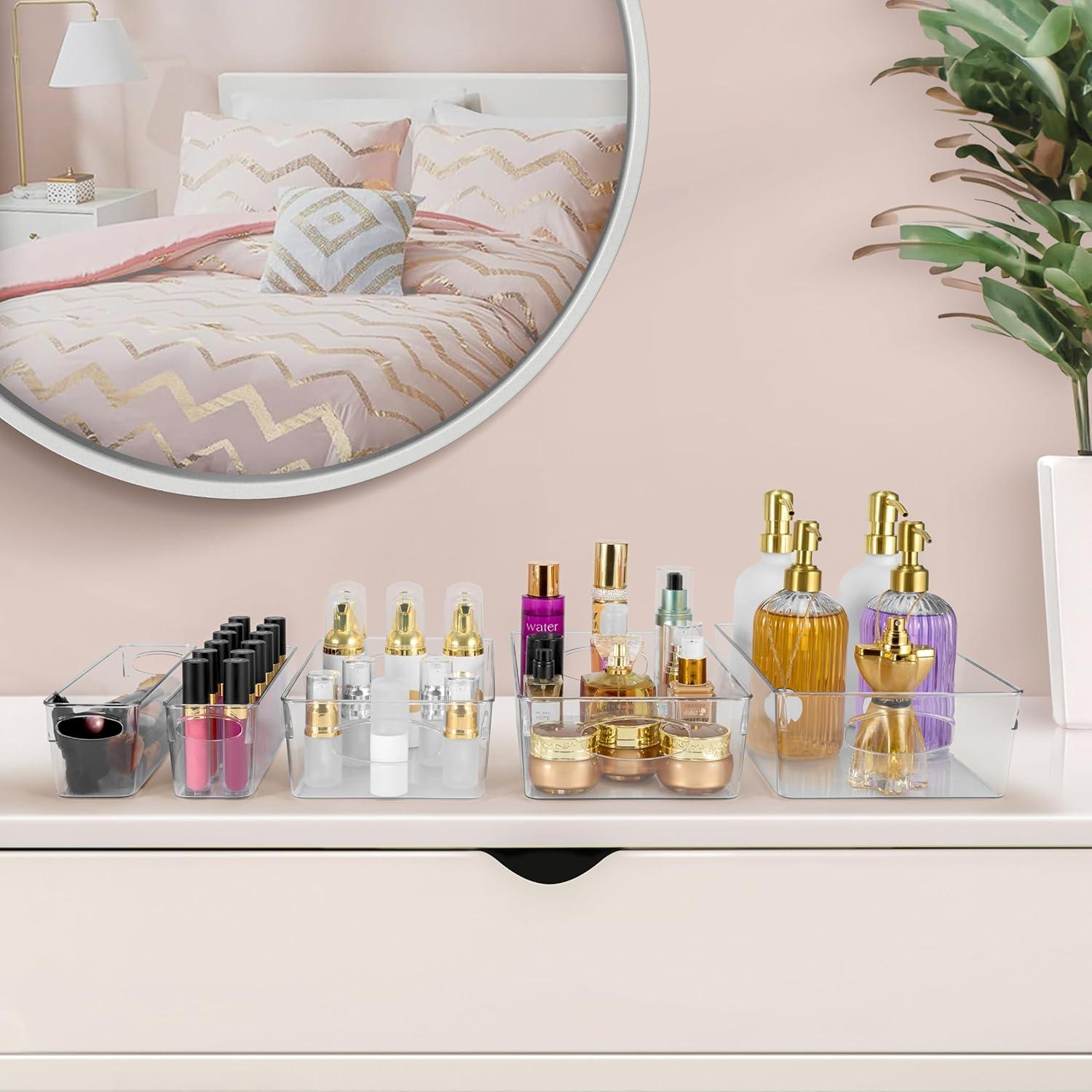 Cajas de Almacenamiento Plástico Transparente Sorbus 10 Unidades