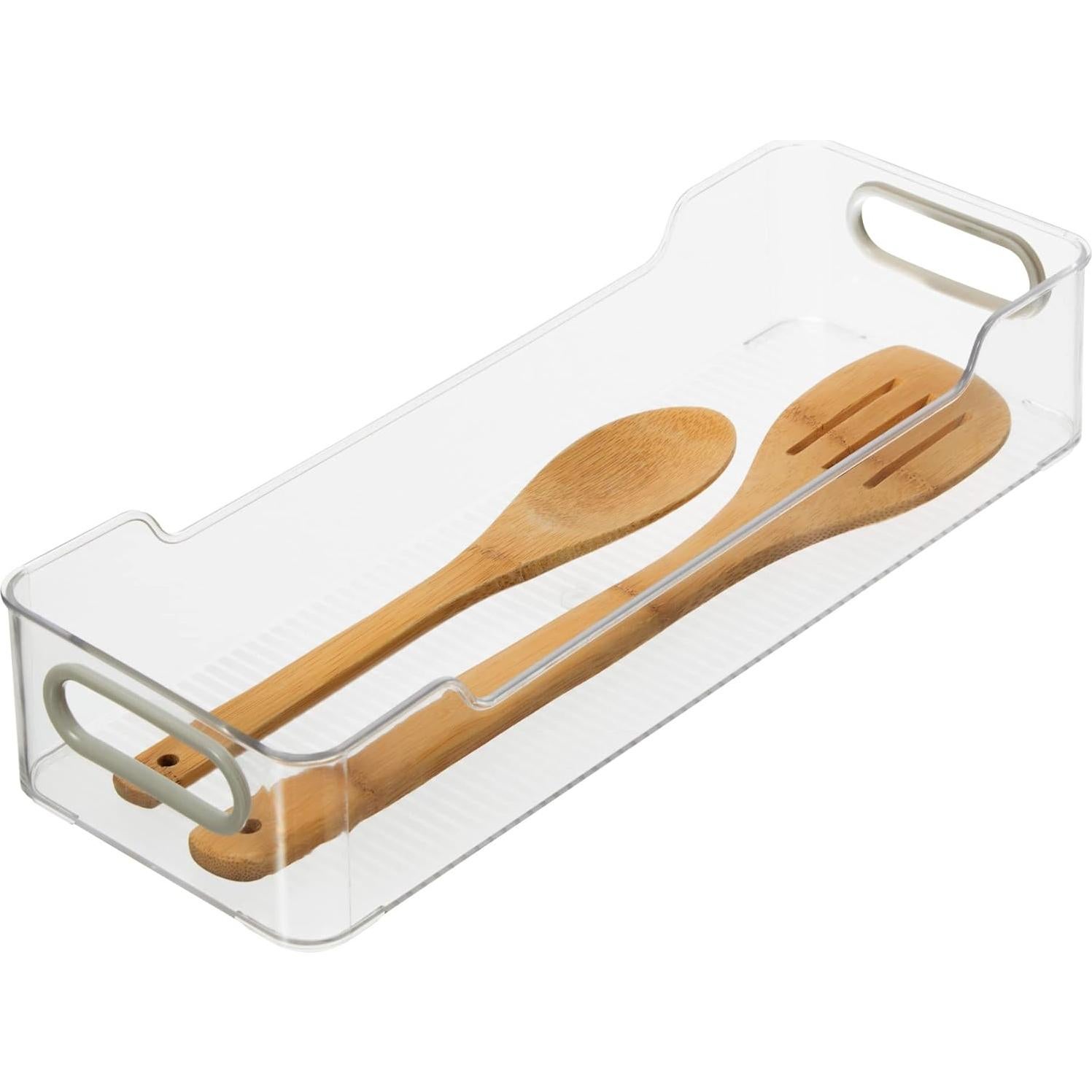 Contenedores de Almacenamiento Oggi 14x5 cm - Juego de 6, Transparente