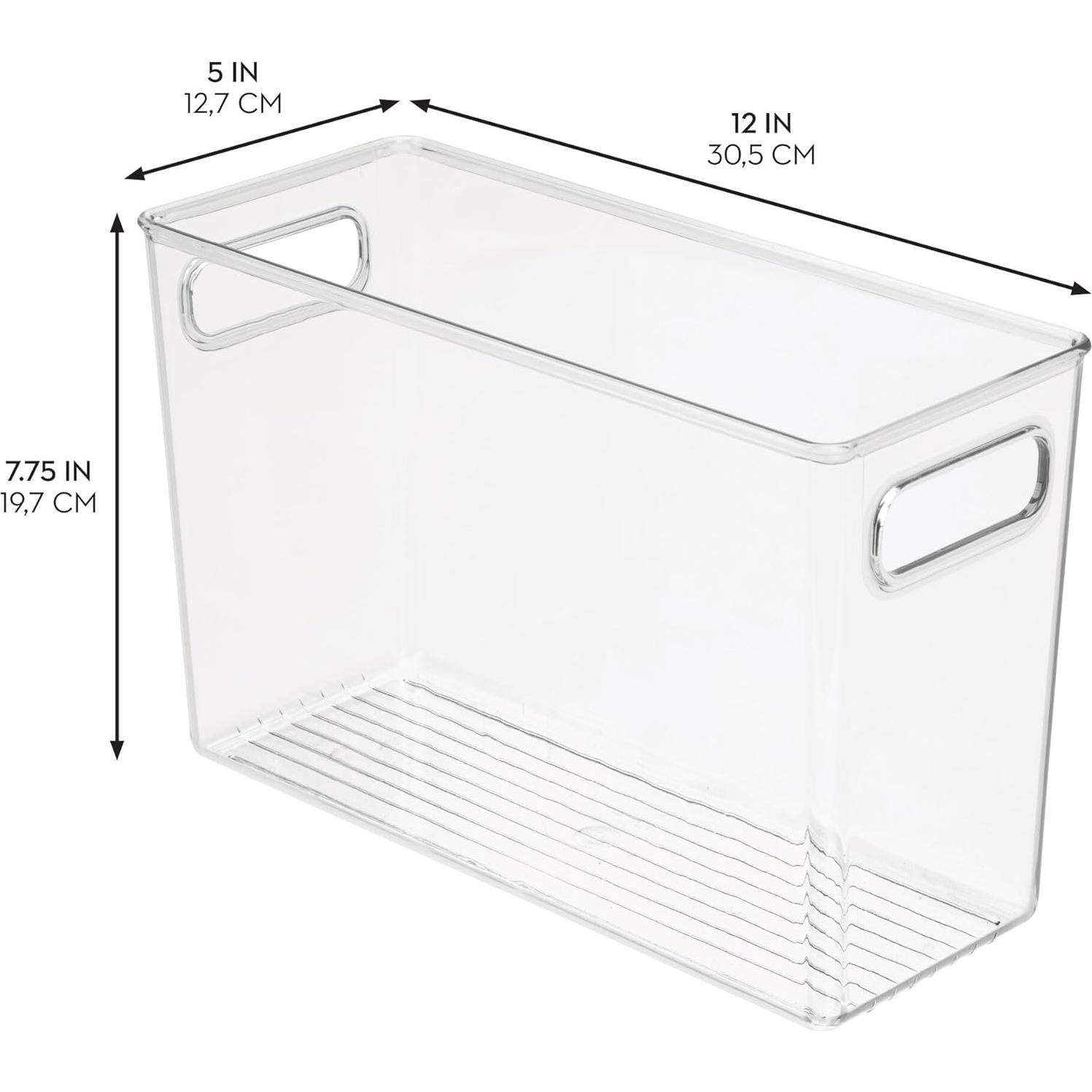 Contenedor Organizador Apilable iDesign Linus 30.5x12.7x19.7cm