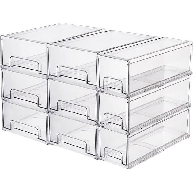 Cajones Organizadores de Refrigerador Genérico 2 Piezas 34x20x14cm